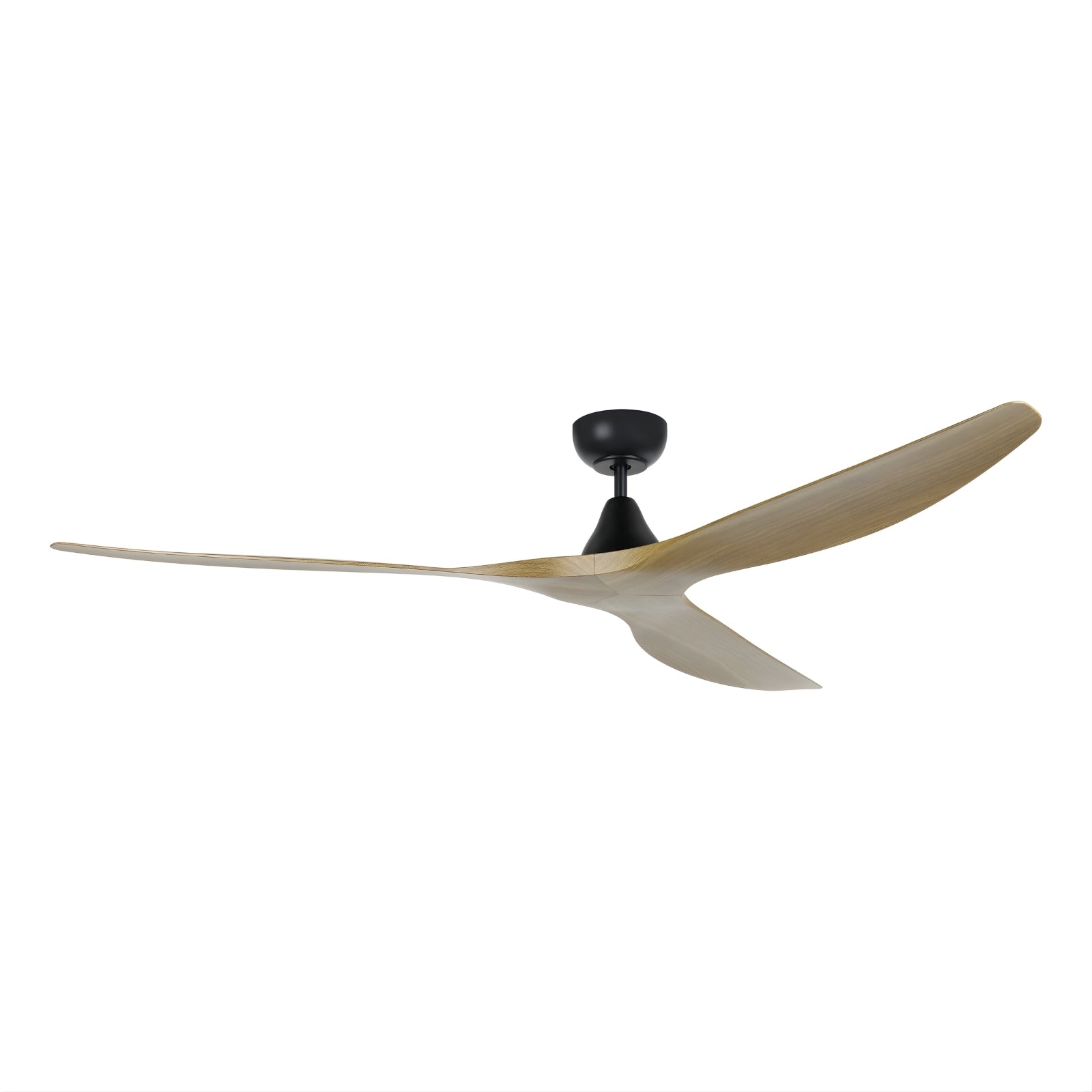 Eglo Surf 72 DC Ceiling Fan Burmese Teak/Black 20789417 - The Blue Space