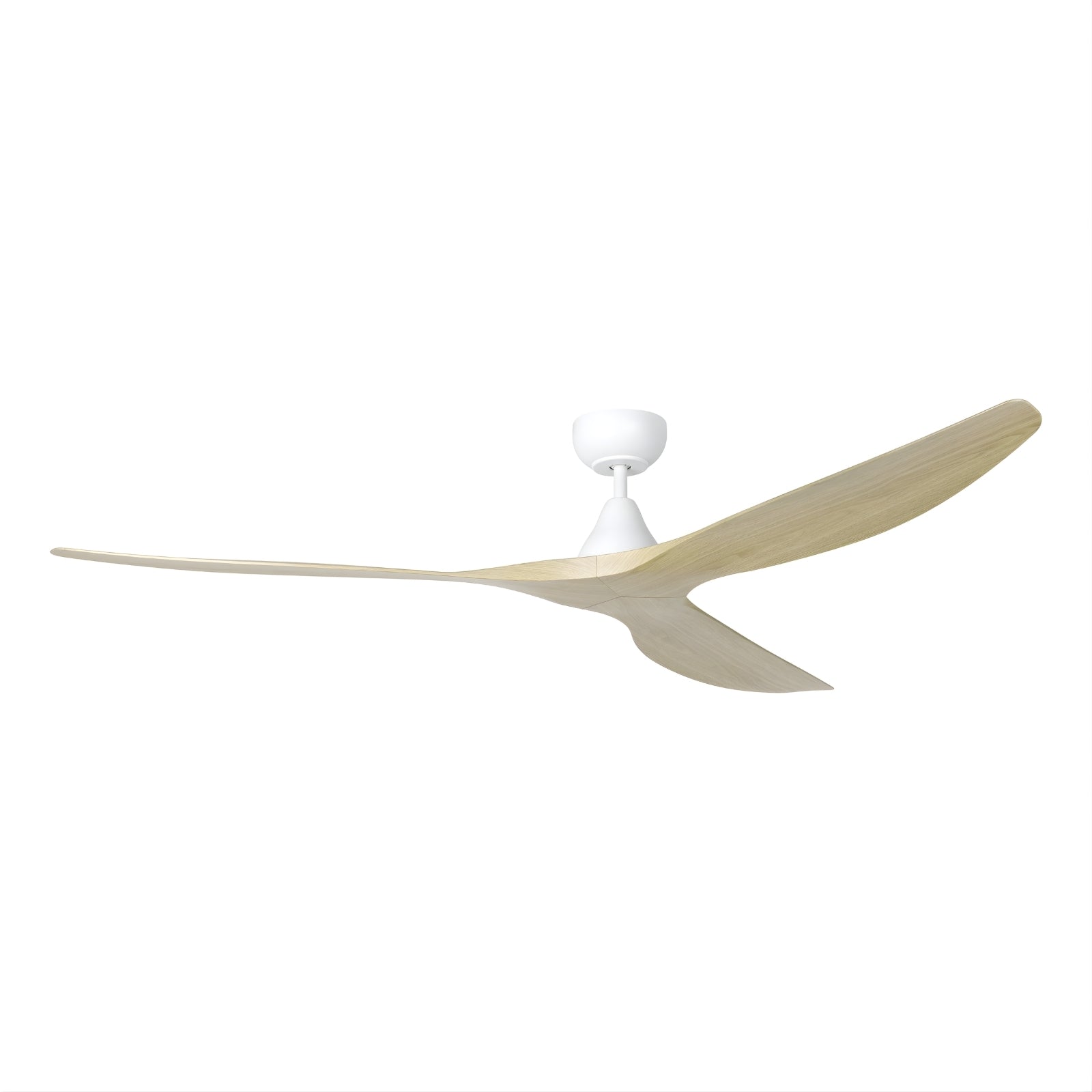 Eglo Surf 72 DC Ceiling Fan Oak/White 20789416 - The Blue Space