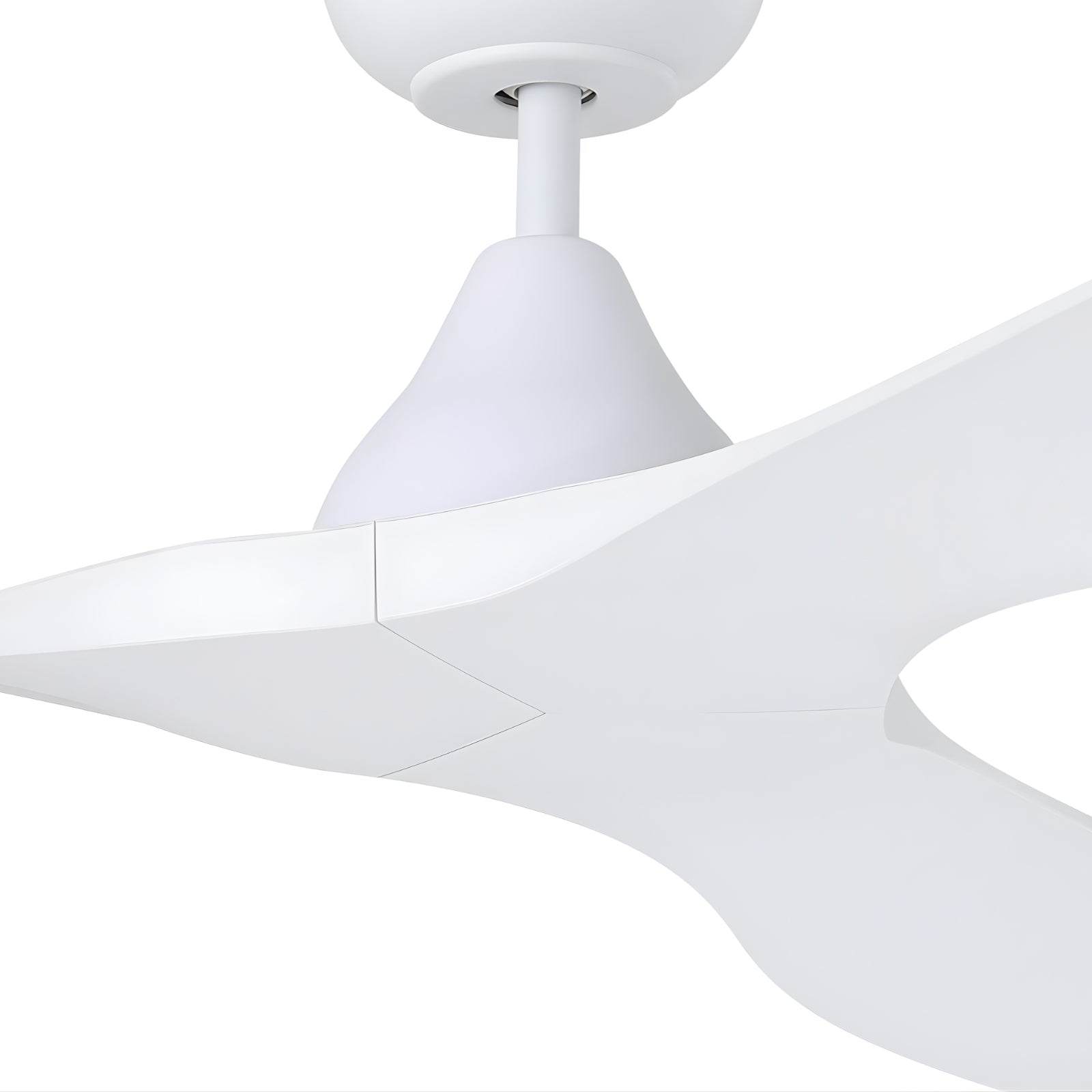 Details Eglo Surf 72 DC Ceiling Fan White 20789401 - The Blue Space