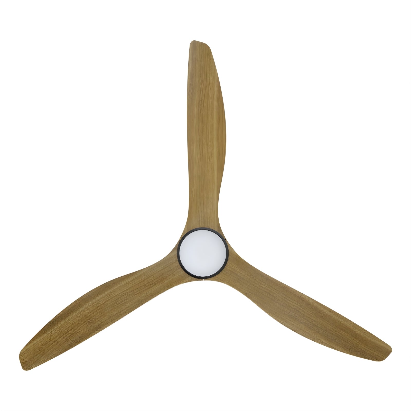 Blades Eglo Surf 72 DC Ceiling Fan with LED Light Burmese Teak/Black 20789517 - The Blue Space