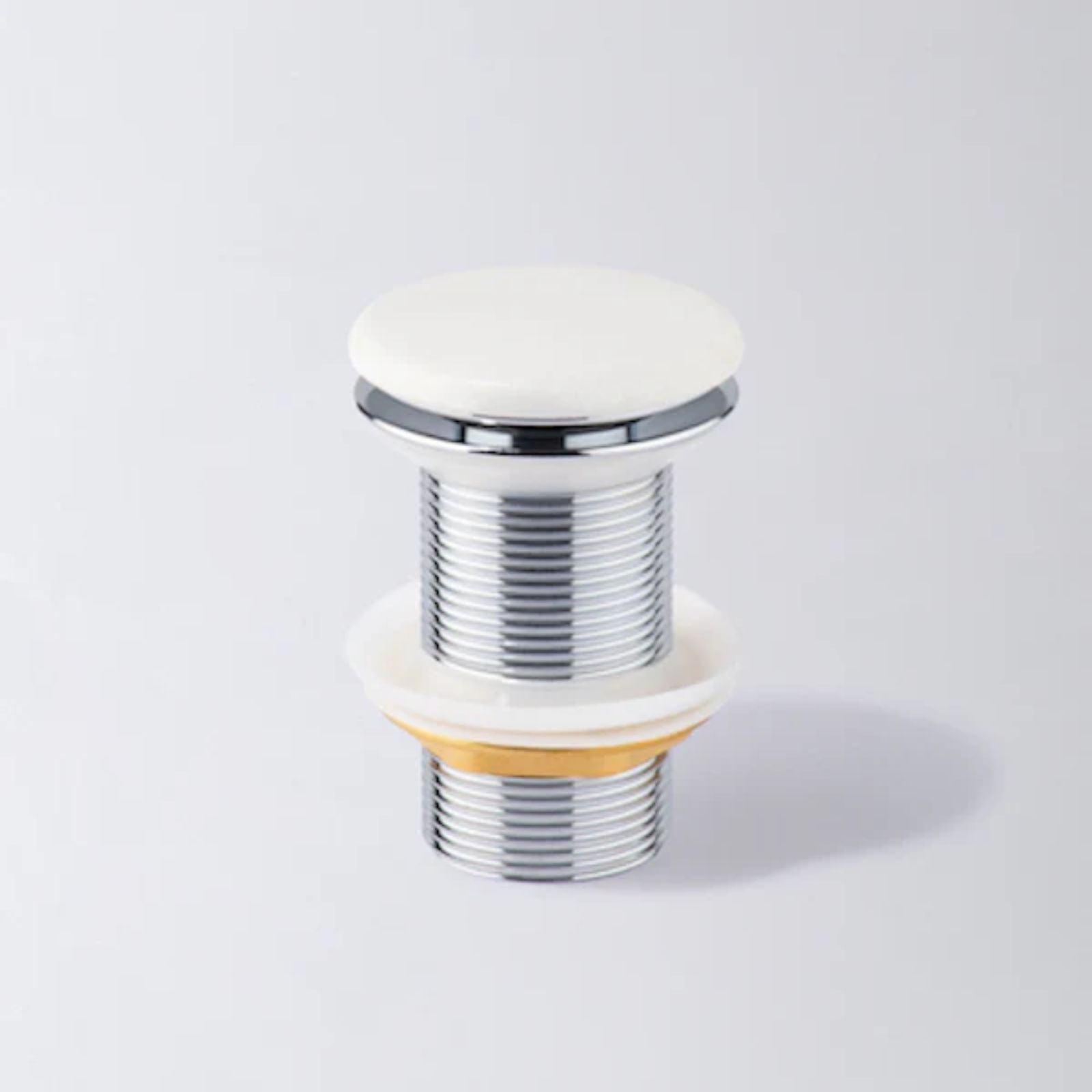 Eight Quarters Concrete Natural White Pop-Up Waste EQCNP-W - The Blue Space