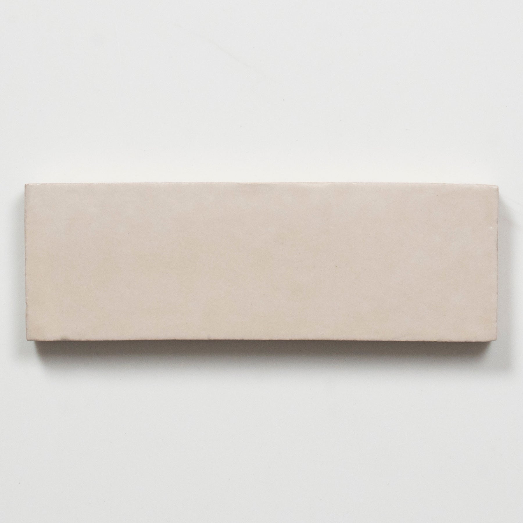 Single no Hands Evelyn Off-White Handmade Bejmat Satin Tile 100 x 50mm BYREA2 - The Blue Space