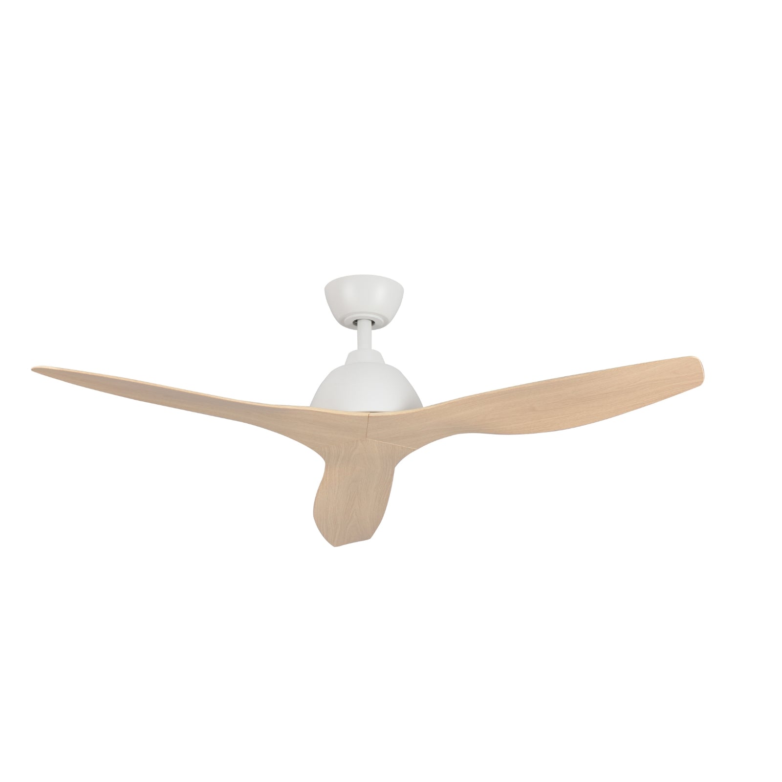 Fanco Breeze 52'' (132cm) AC Ceiling Fan - White and Beechwood F0100/121B - The Blue Space