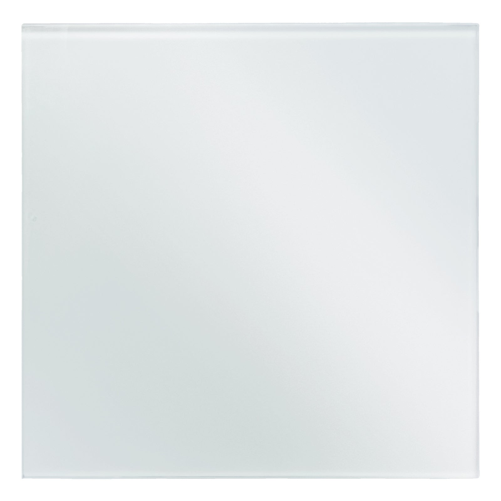 Cover Fanco Dynamic 150mm Duct Square Exhaust Fan Glass White W-EMVUDY13-PWH - The Blue Space