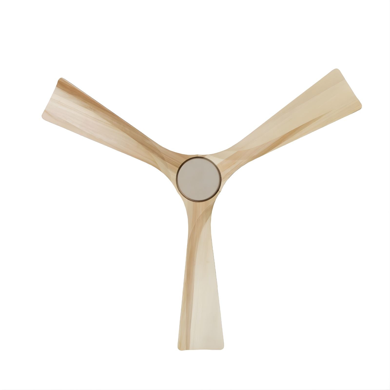 Blades Fanco EarthFirst Gaia 48" (122cm) DC Ceiling Fan with Base Cap- Ecru and Natural Timber F2201/619A - The Blue Space
