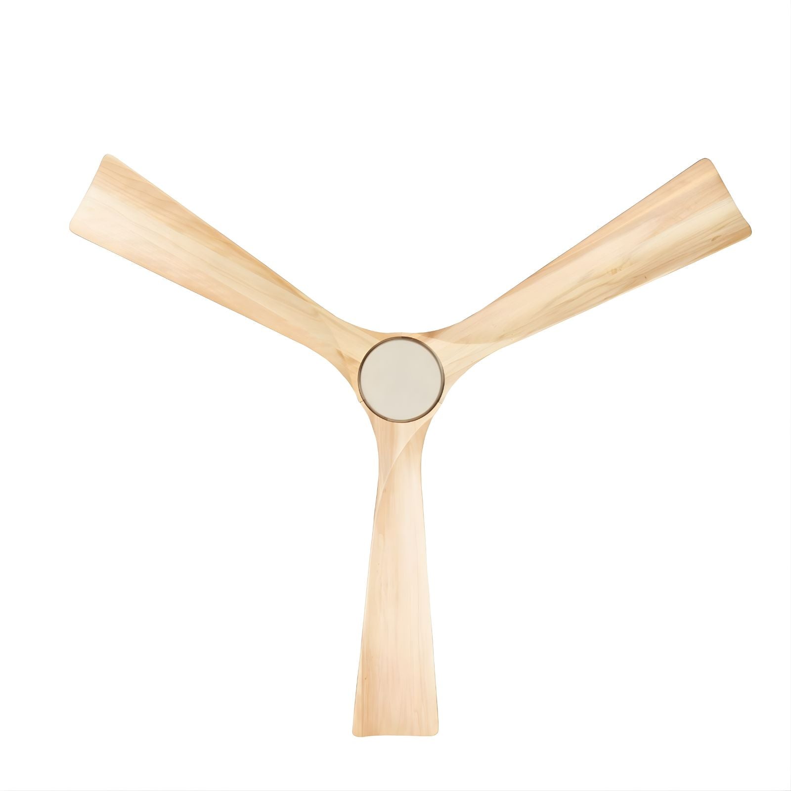 Blades Fanco EarthFirst Gaia 54" (137cm) DC Ceiling Fan with Base Cap - Ecru and Natural Timber F2211/619A - The Blue Space