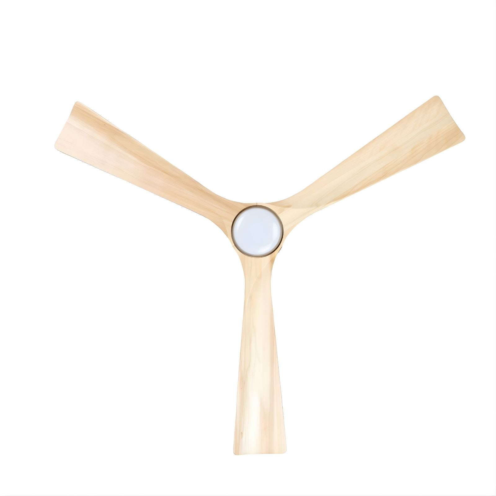 Blades Fanco EarthFirst Gaia 54" (137cm) DC Ceiling Fan with LED Light - Ecru and Natural Timber KF2211/619A - The Blue Space