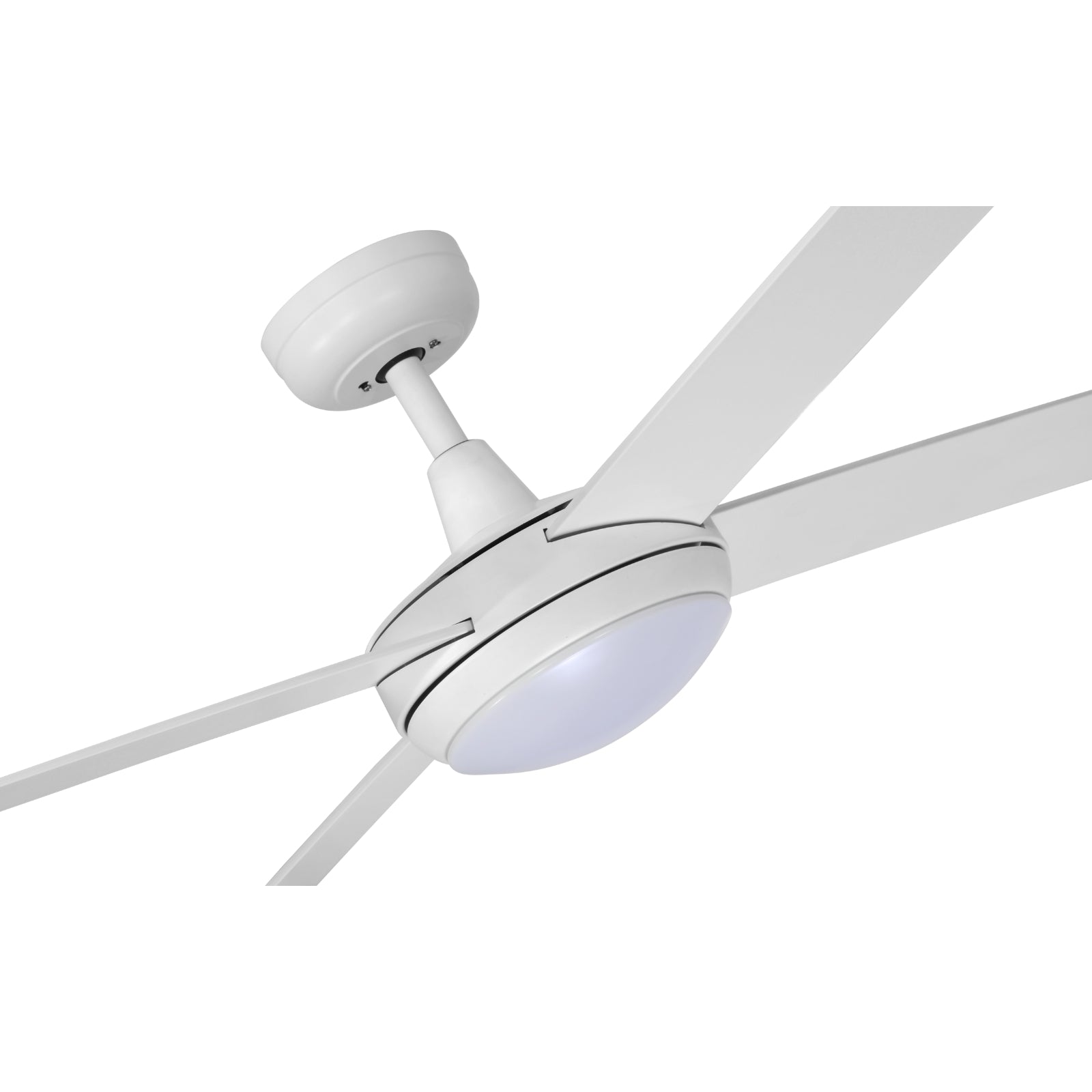 Fanco Eco Silent 52'' (132cm) DC Ceiling Fan with LED Light - White F1121/101B - The Blue Space