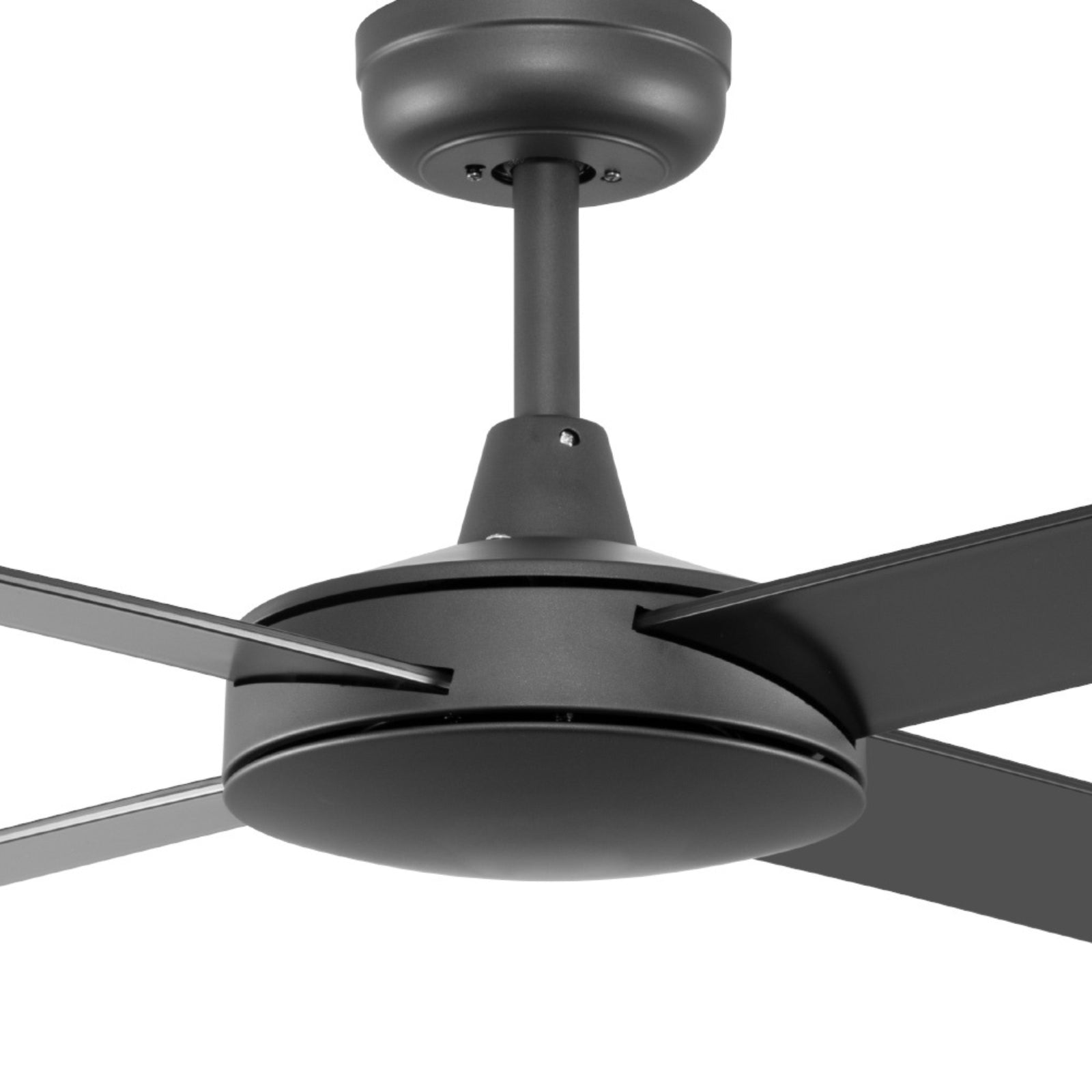 Details Fanco Eco Silent Deluxe 52'' (132cm) DC Ceiling Fan with Wall Control - Black KF1210/202B - The Blue Space