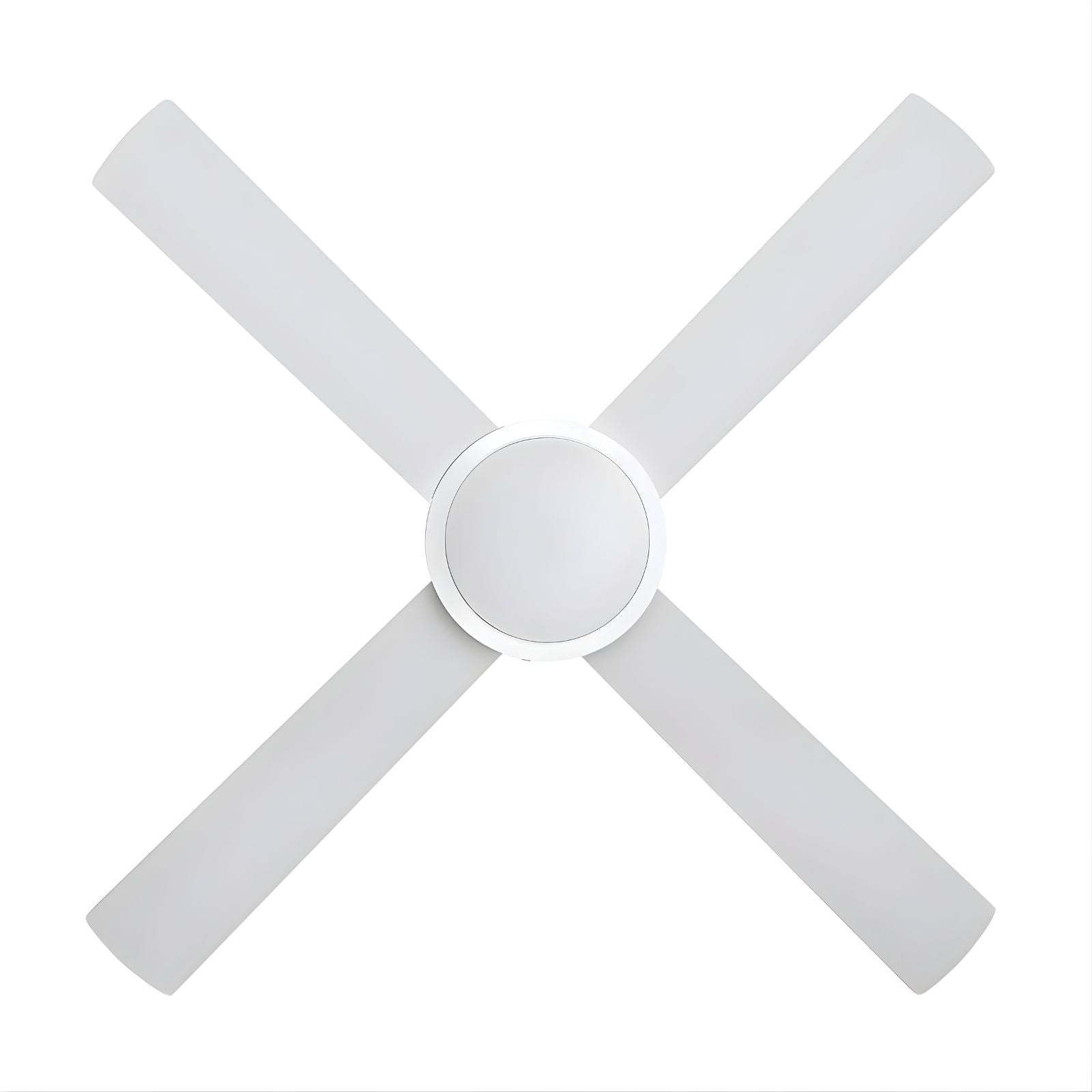 Blades Fanco Eco Silent Pro 48'' (122cm) DC Ceiling Fan with LED Light White F1101/101C - The Blue Space
