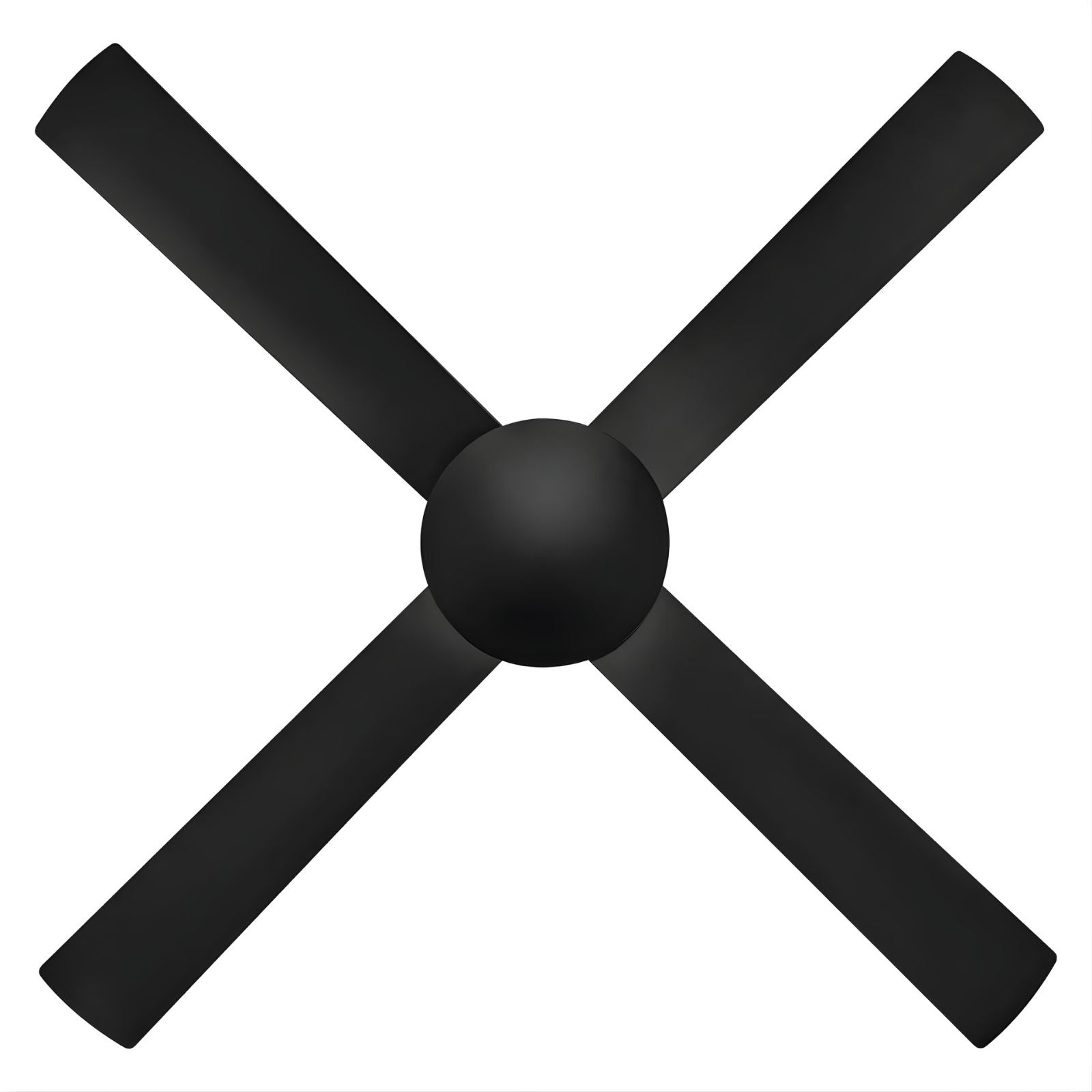 Blades Fanco Eco Silent Pro 52'' (132cm) DC Ceiling Fan Black F1120/202C - The Blue Space