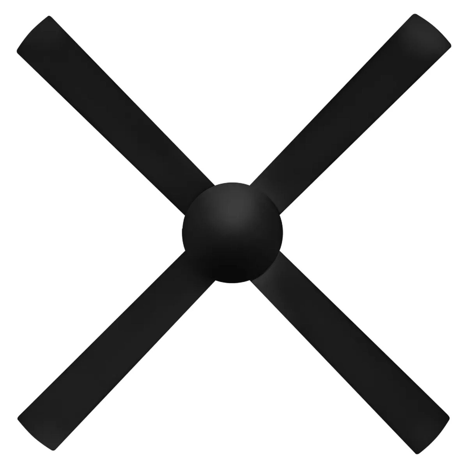 Blades Fanco Eco Silent Pro 56'' (142cm) DC Ceiling Fan Black F1140/202C - The Blue Space