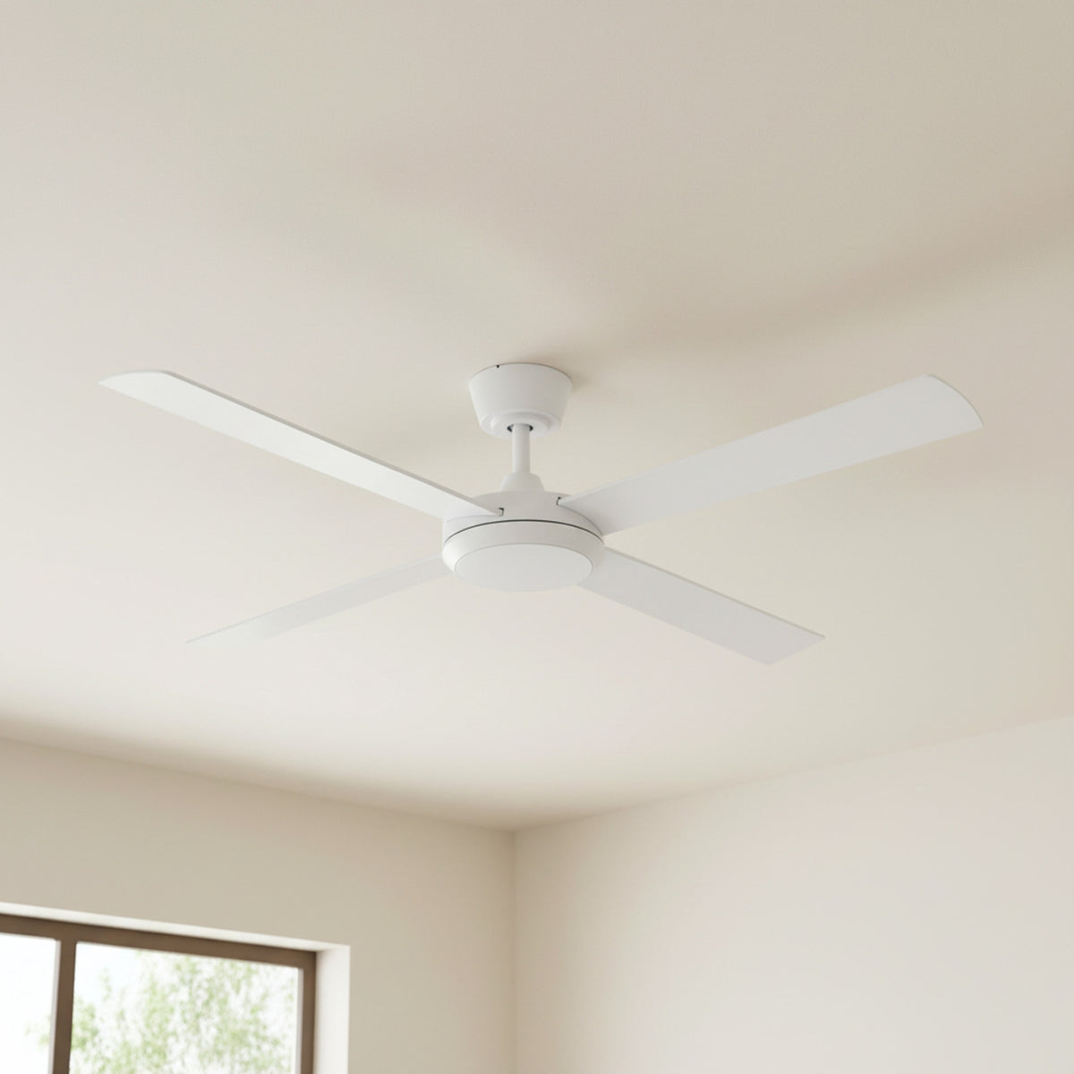 Lifestyle Fanco Eco Silent Pro 56'' (142cm) DC Ceiling Fan with LED Light - White F1141/101C - The Blue Space