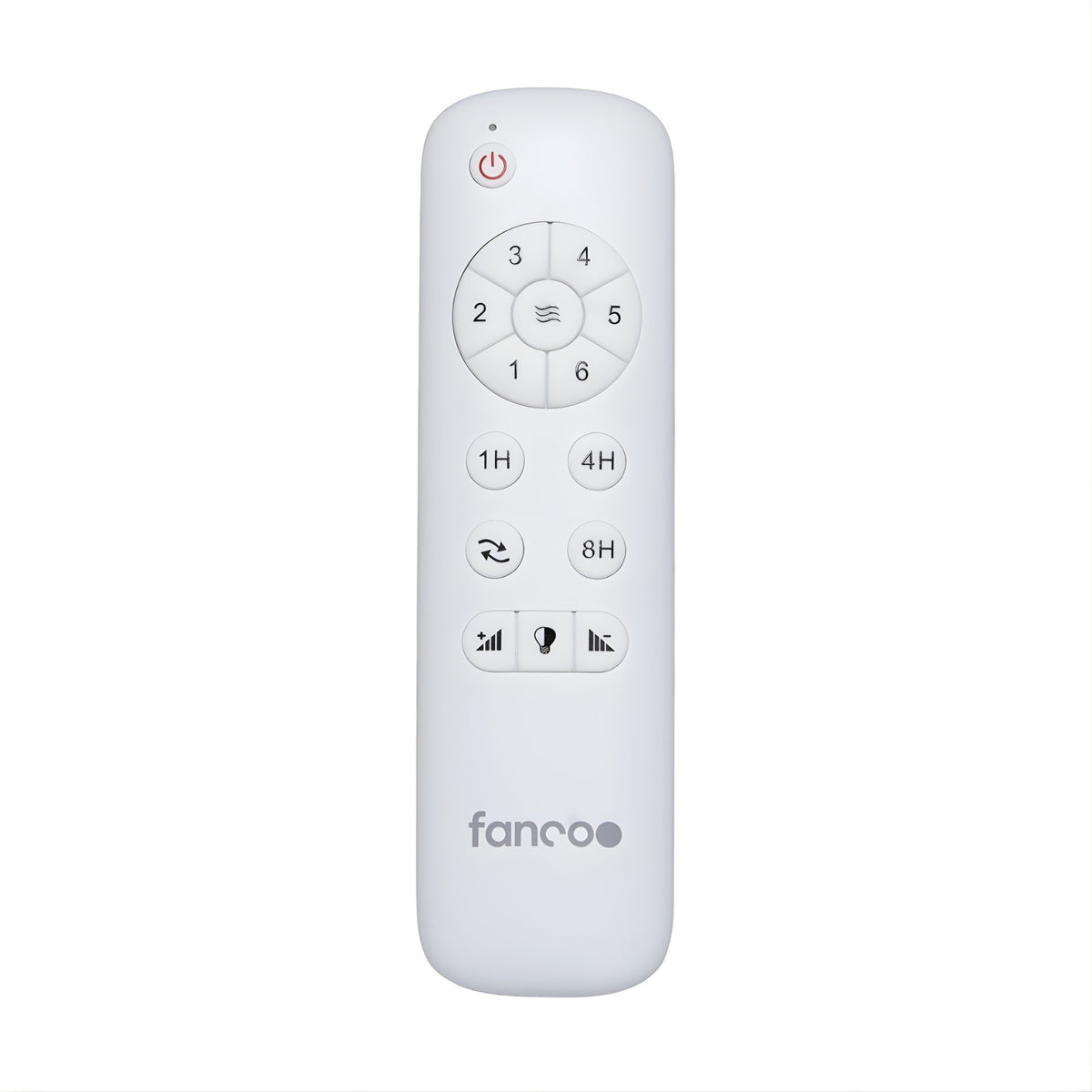 Remote Fanco Eco Silent Pro 56'' (142cm) DC Ceiling Fan with LED Light - White F1141/101C - The Blue Space