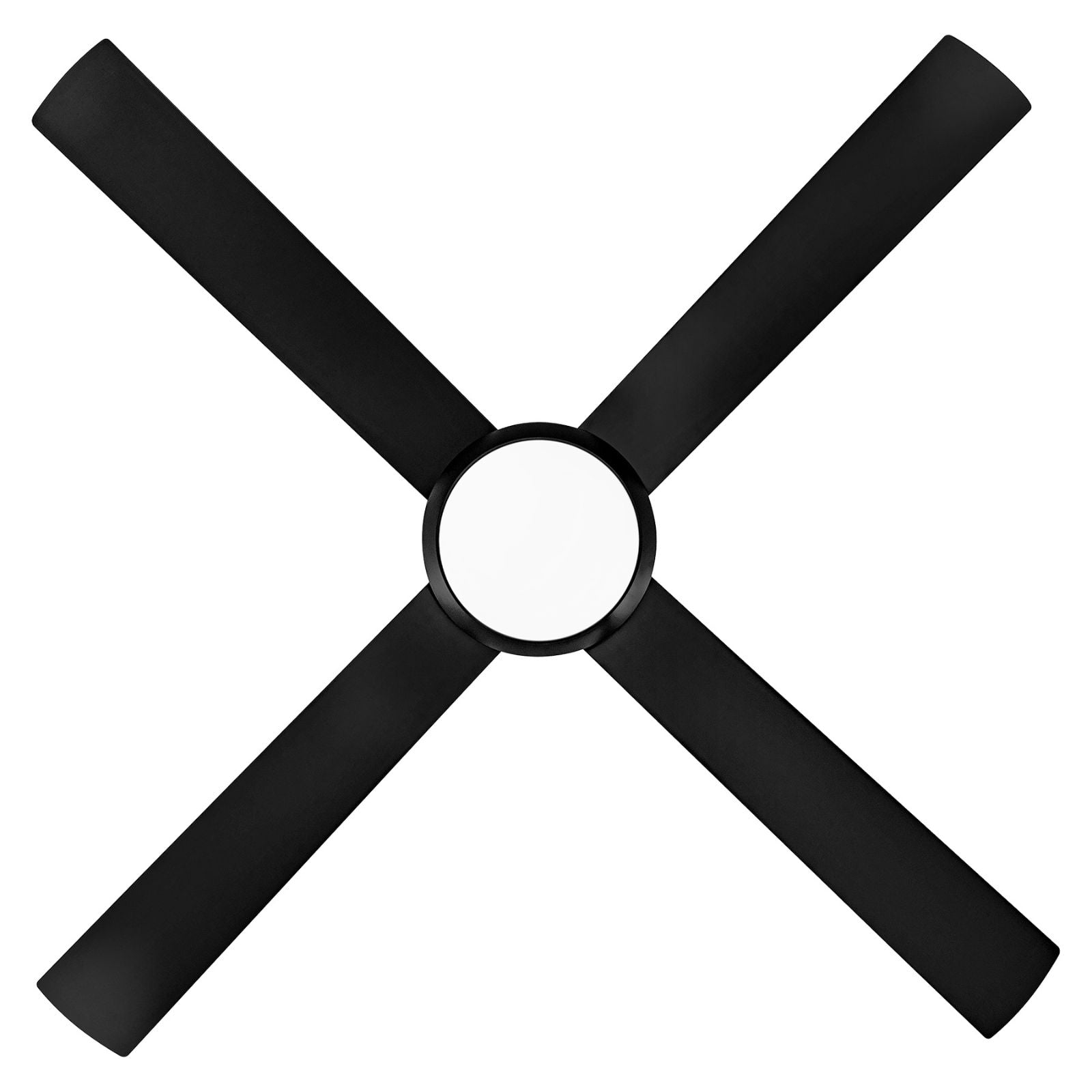 Blades Fanco Eco Silent Pro 56'' (142cm) DC Ceiling Fan with LED Light Black F1141/202C - The Blue Space