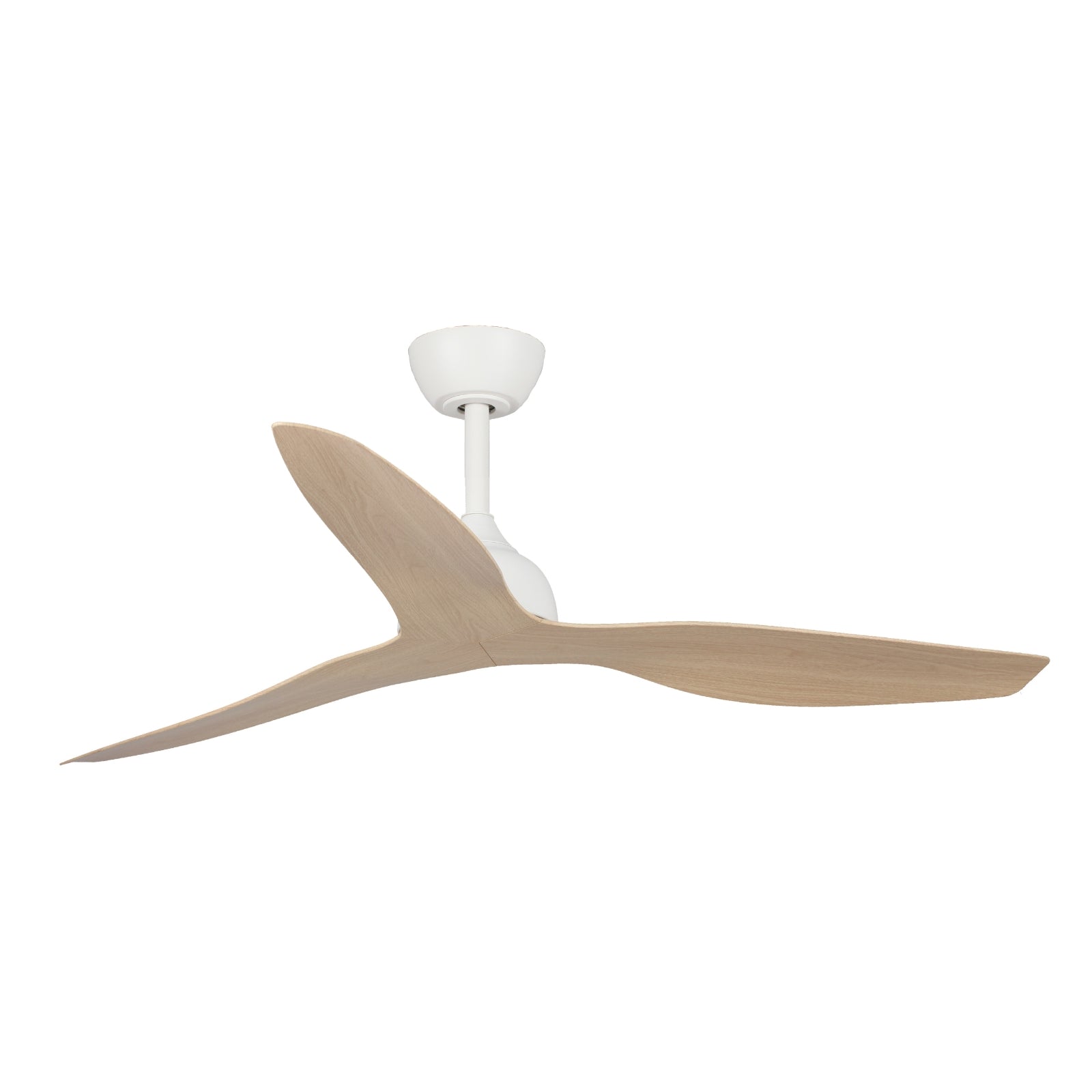 Fanco Eco Style 52'' (132cm) DC Ceiling Fan - White and Beechwood F4010/121A - The Blue Space