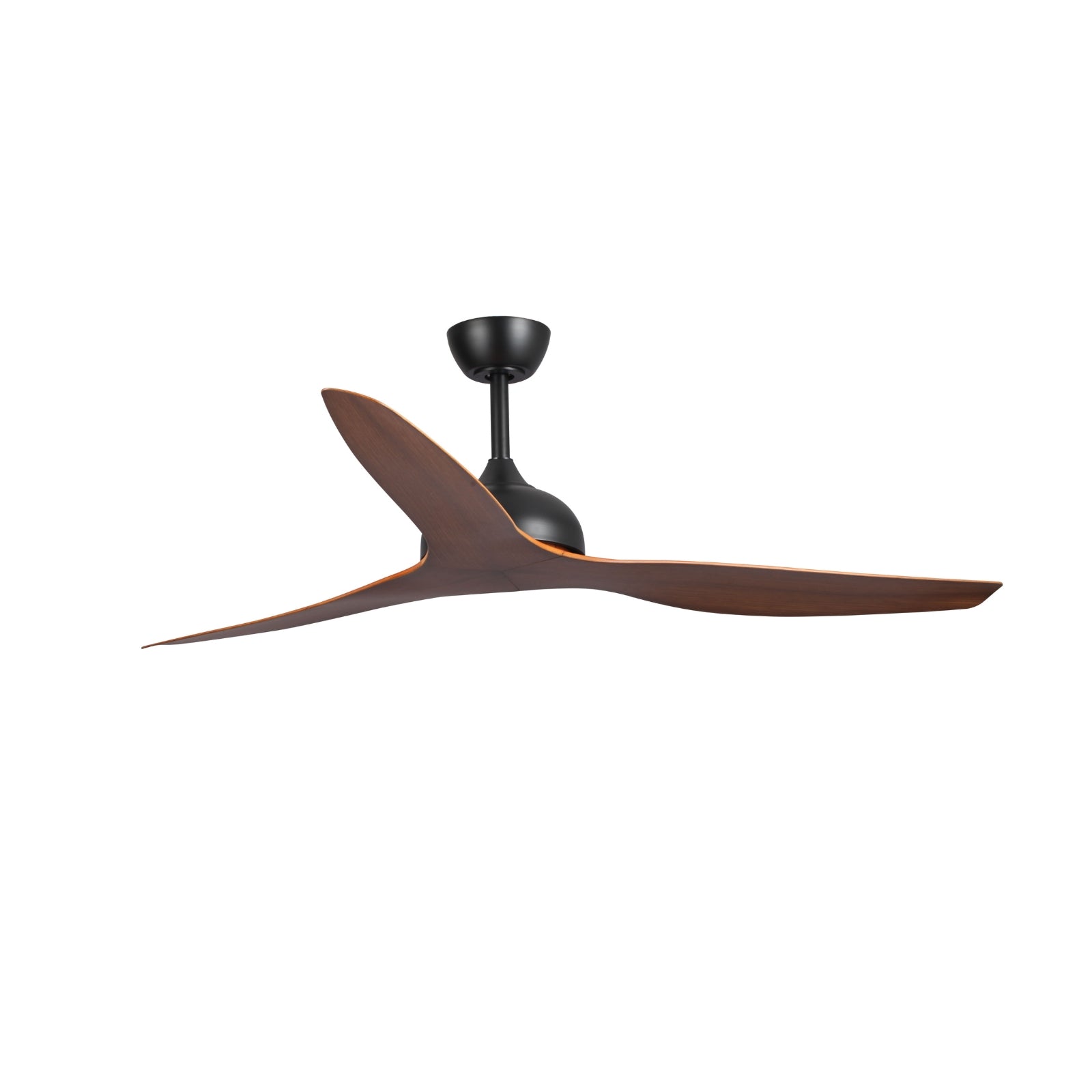 Fanco Eco Style 60'' (152cm) DC Ceiling Fan - Black and Koa F4020/205A - The Blue Space