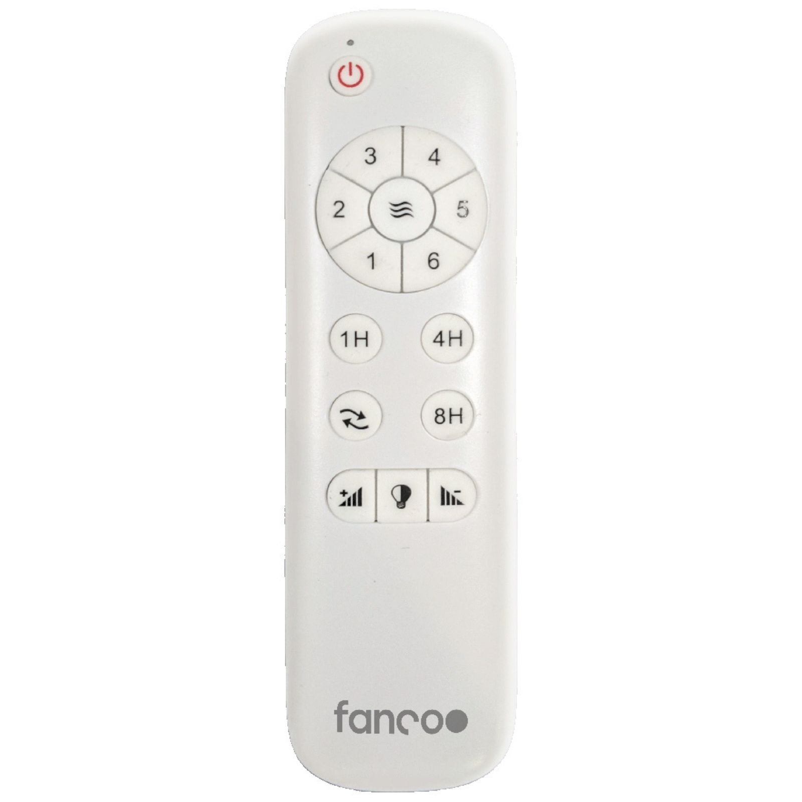 Remote Fanco Flow 52'' (132cm) DC Ceiling Fan - White F0150/101A - The Blue Space