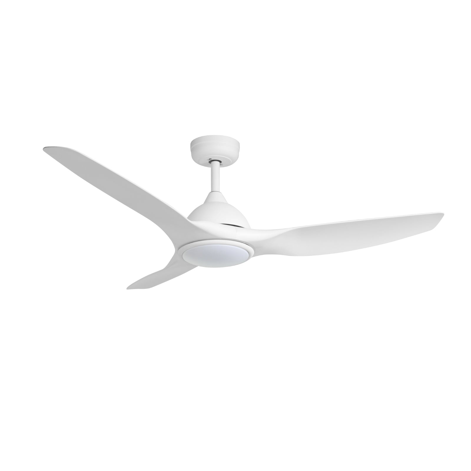 Buttom Fanco Horizon High Airflow 52" (132cm) DC Ceiling Fan with LED Light - White KF3001/101C - The Blue Space
