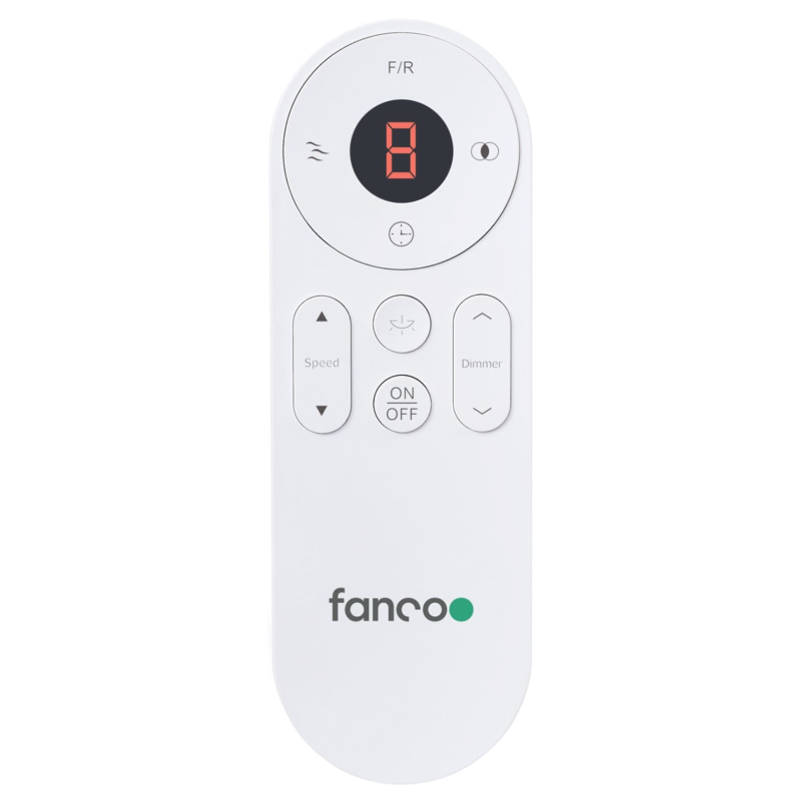 Remote Fanco Horizon High Airflow 64" (162cm) DC Ceiling Fan - White F3020/101C - The Blue Space