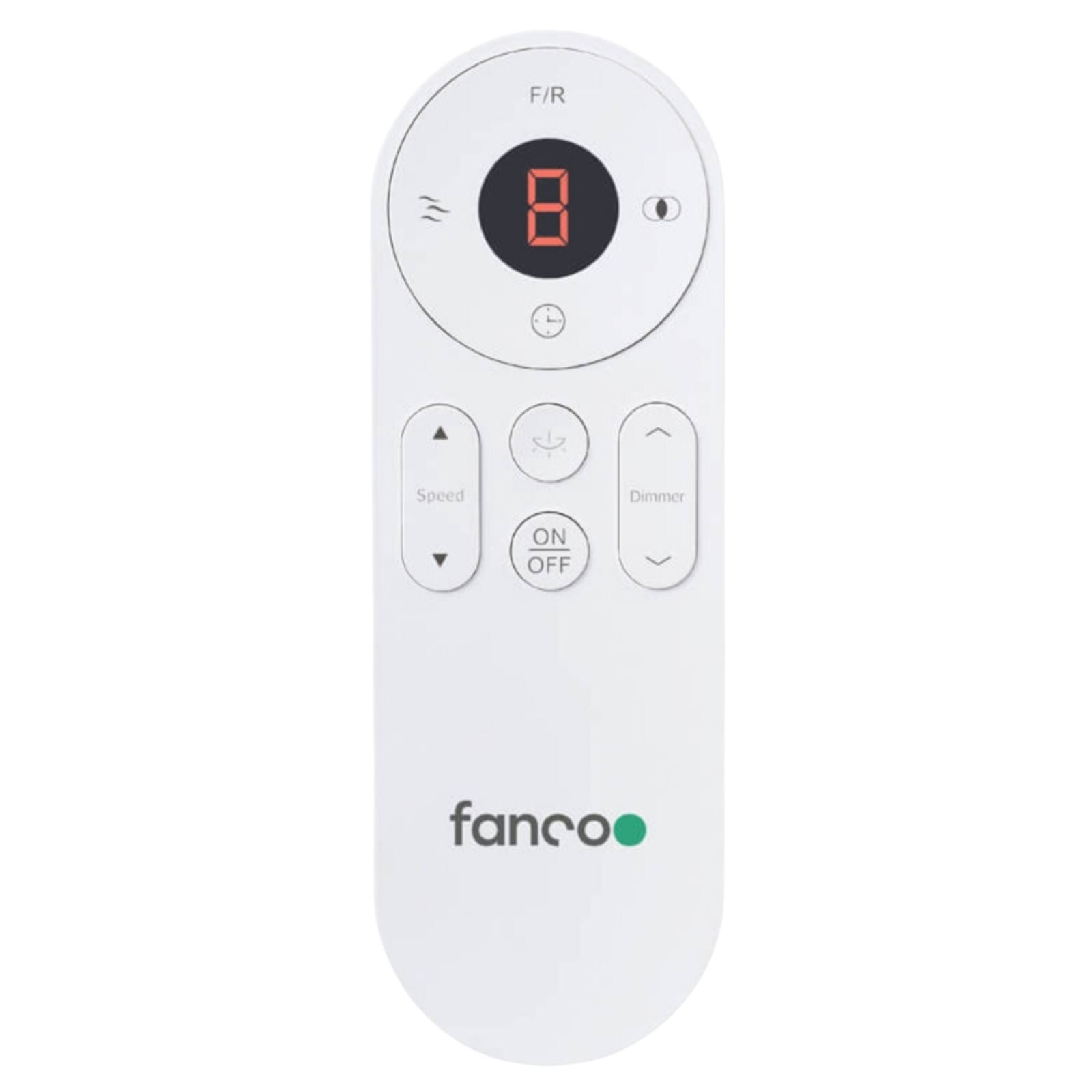 Remote Fanco Horizon High Airflow 64" (162cm) DC Ceiling Fan with Wall Control - White KF3020/101C - The Blue Space