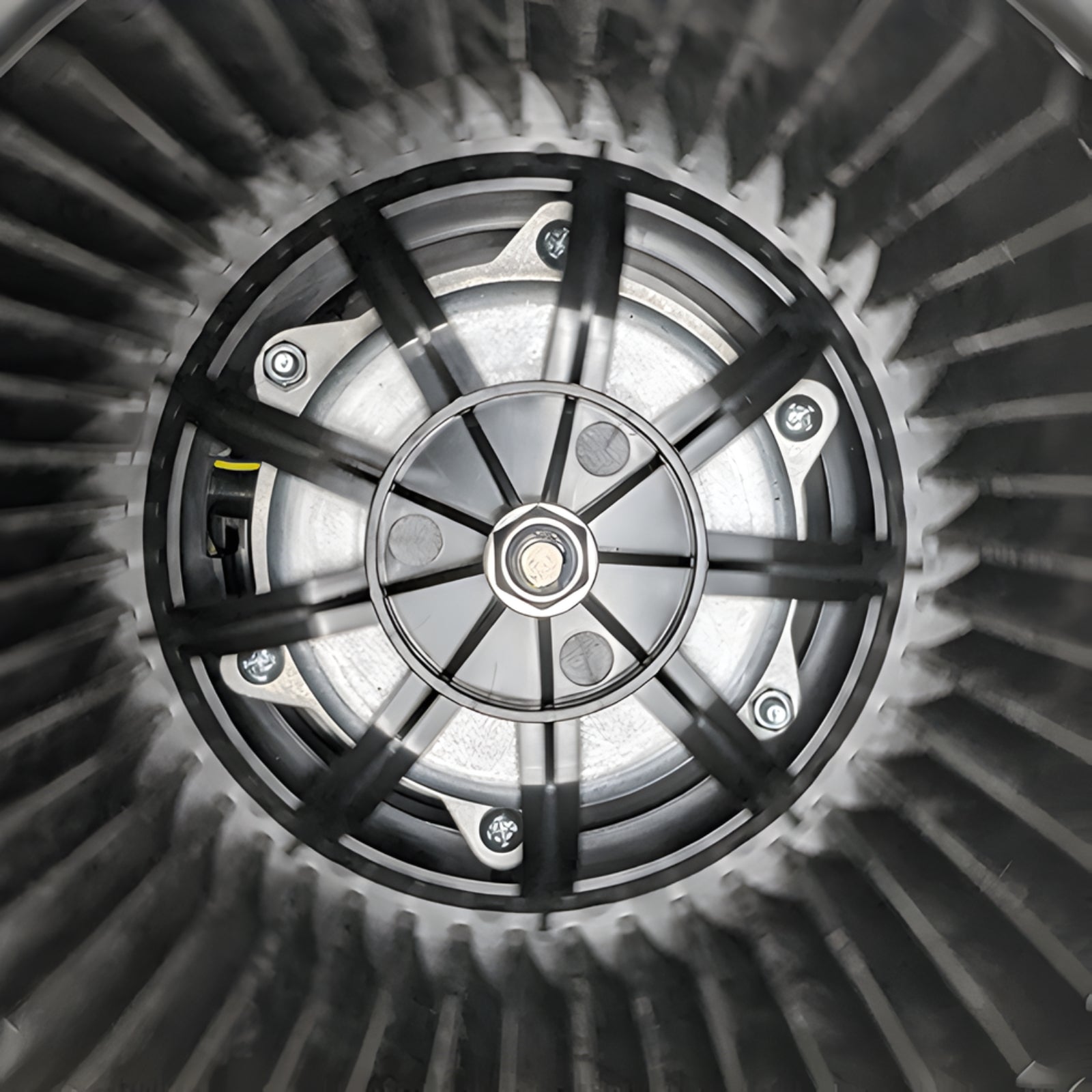 Internal Fanco Hybrid 250 Round Exhaust Fan with LED White W-ECVUHBM10-RWL - The Blue Space