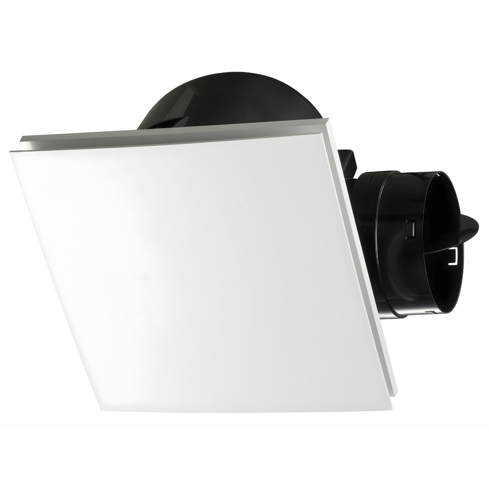 Fanco Hybrid 250 Square Exhaust Fan White W-ECVUHBM10-SQW - The Blue Space