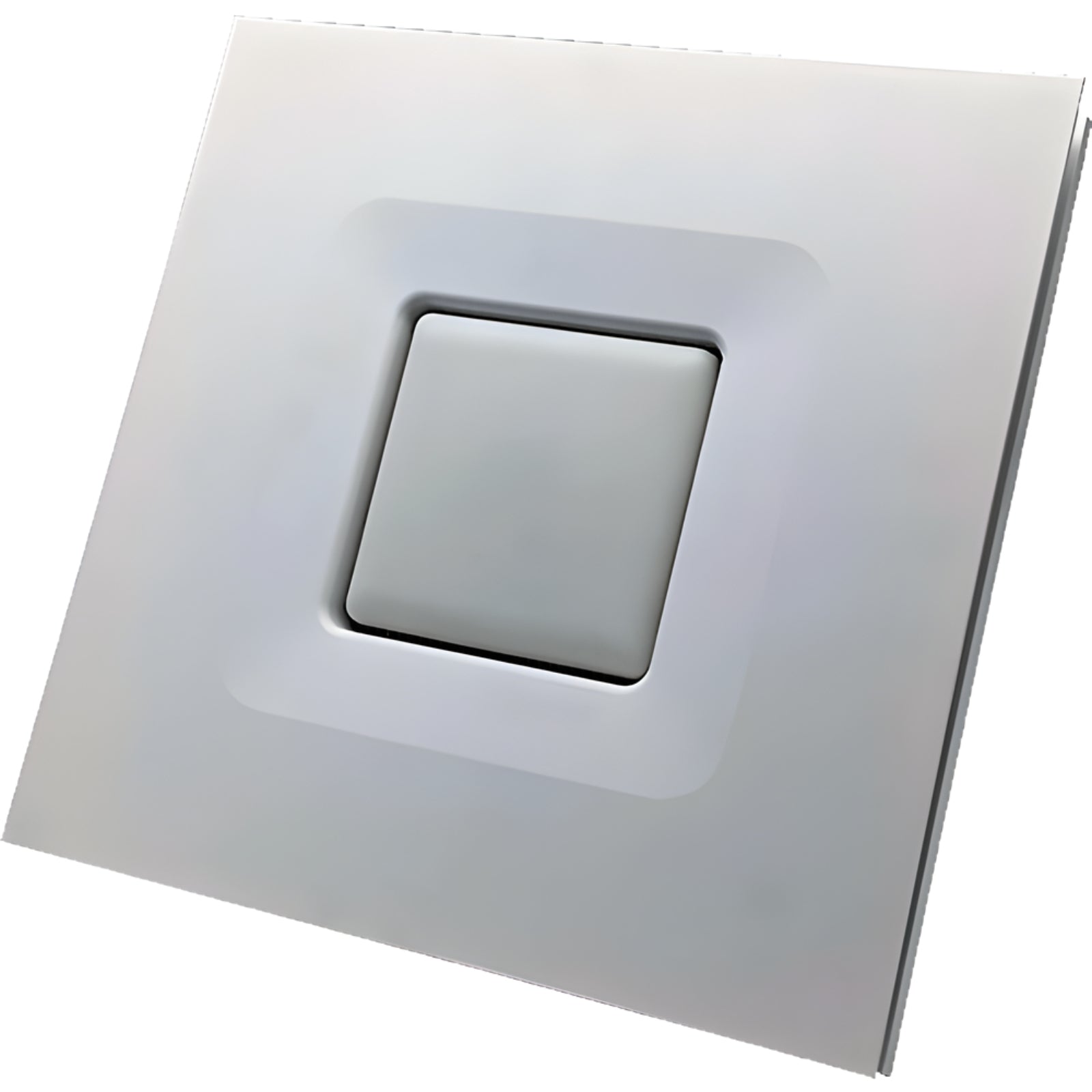 Cover Fanco Hybrid 250 Square Exhaust Fan with with LED White W-ECVUHBM10-SQWL - The Blue Space
