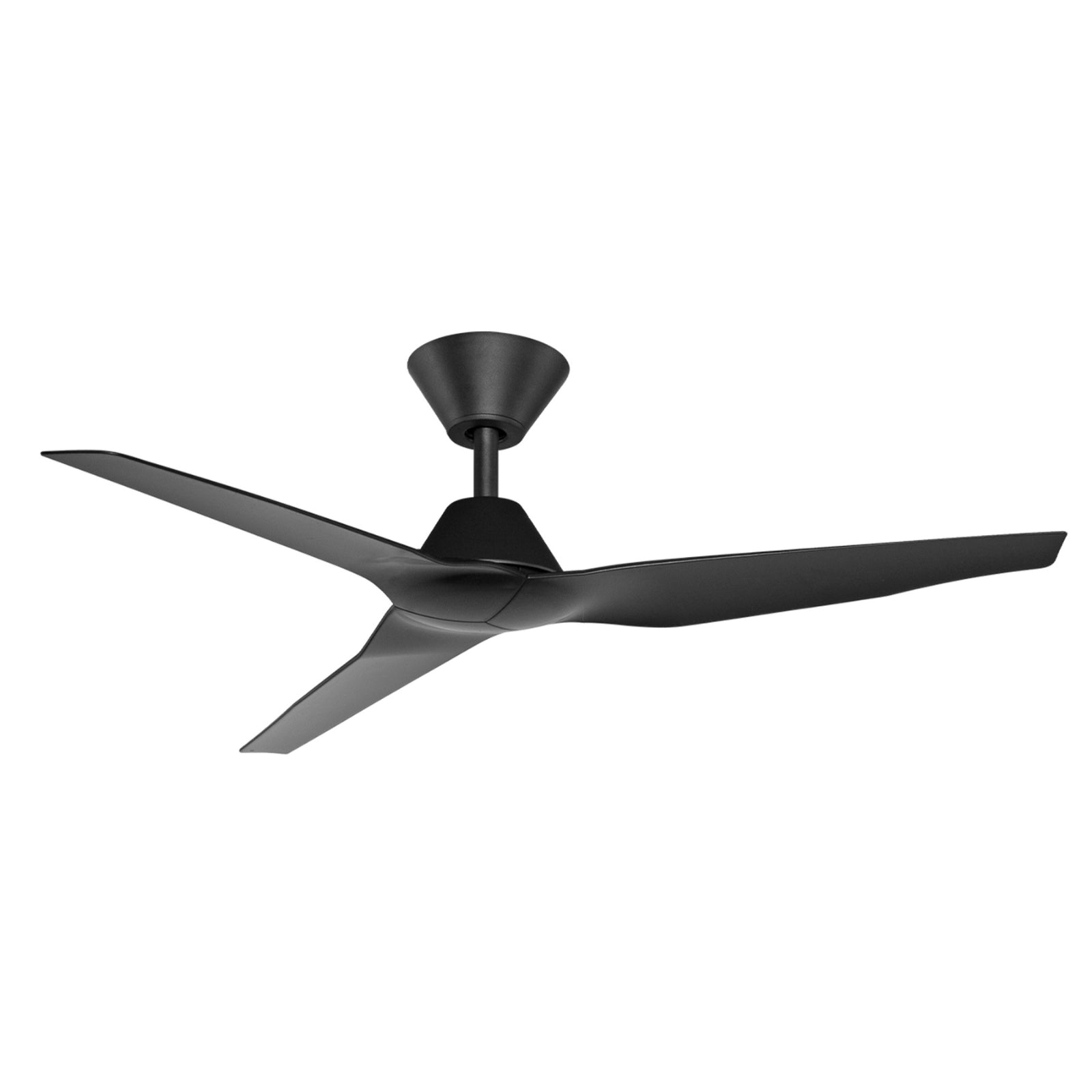 Buttom Fanco Infinity-iD 48'' (122cm) DC Ceiling Fan - Black F8000/202B - The Blue Space