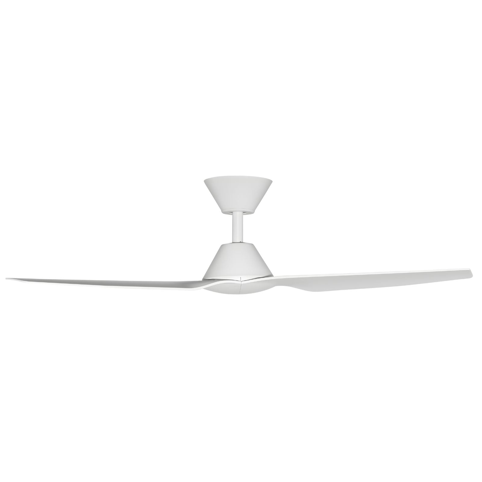 Side Fanco Infinity-iD 48'' (122cm) DC Ceiling Fan - White F8000/101B - The Blue Space