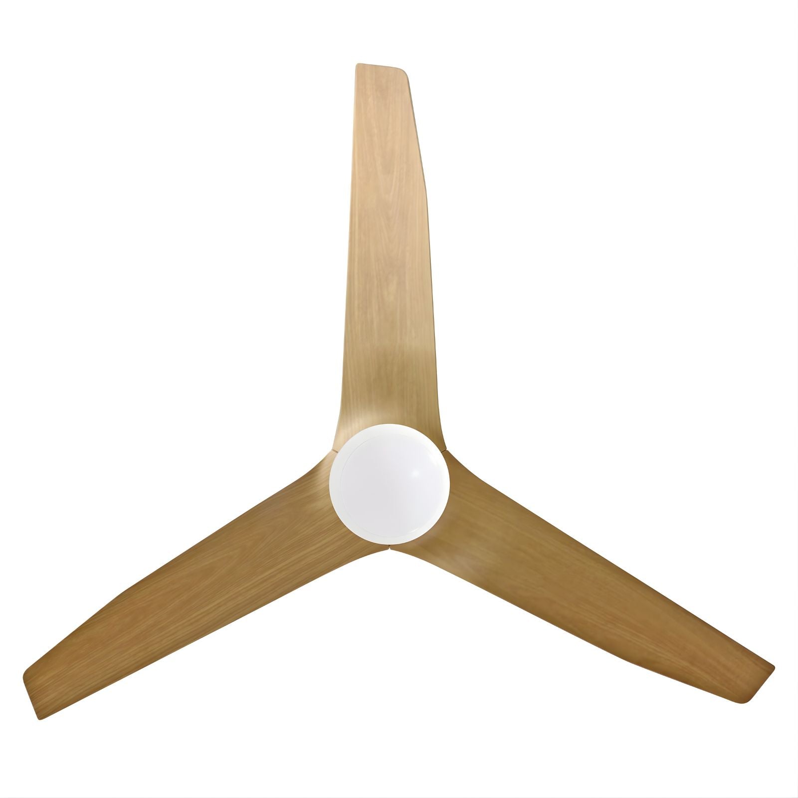 Blades Fanco Infinity-iD 48'' (122cm) DC Ceiling Fan with LED Light - White and Beechwood F8001/121B - The Blue Space