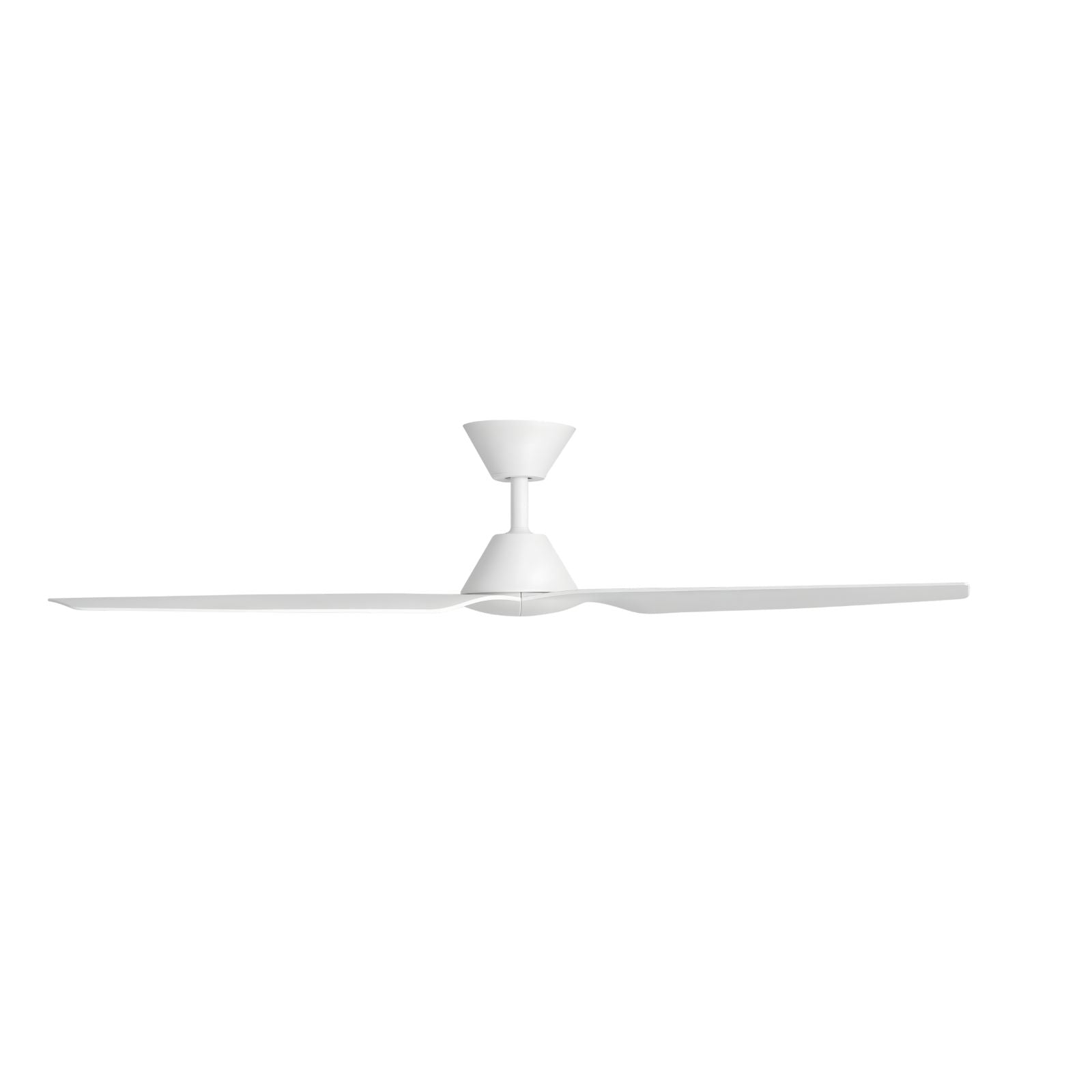 Side Fanco Infinity-iD 54'' (137cm) DC Ceiling Fan - White F8030/101B - The Blue Space