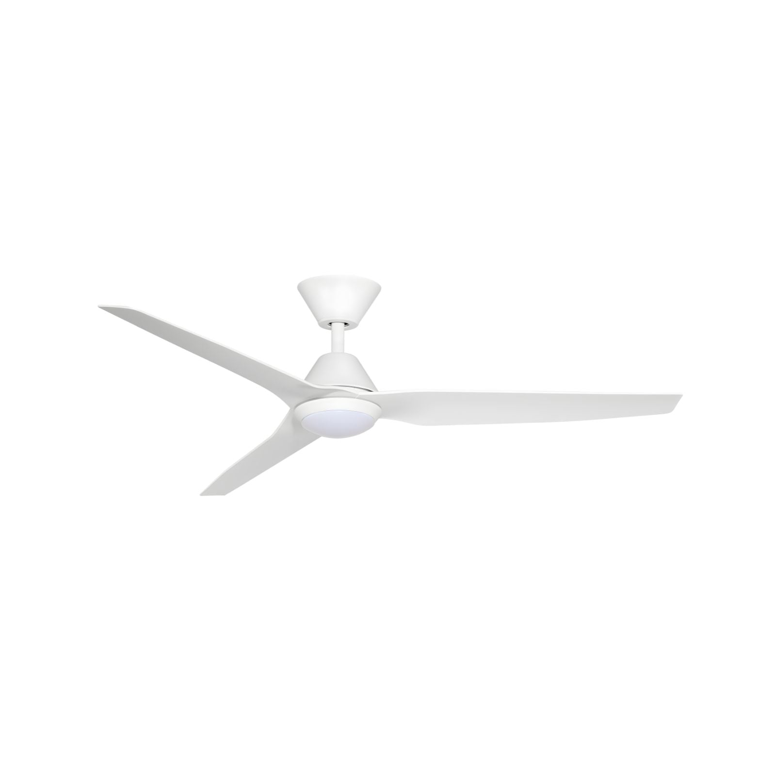 Fanco Infinity-iD 54'' (137cm) DC Ceiling Fan with LED Light - White F8031/101B - The Blue Space