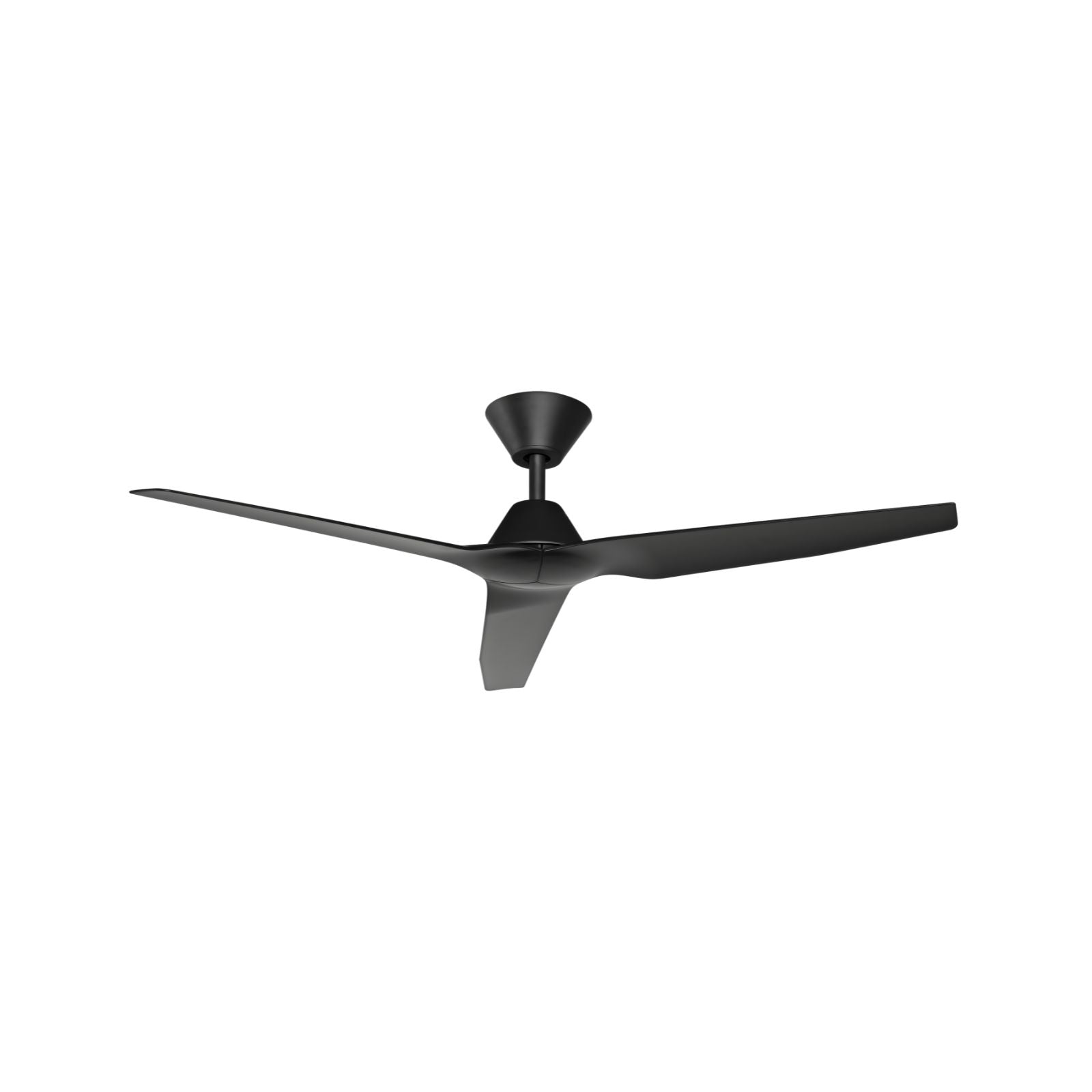 Buttom Fanco Infinity-iD 54'' (137cm) DC Ceiling Fan with Wall Control - Black KF8030/202B - The Blue Space