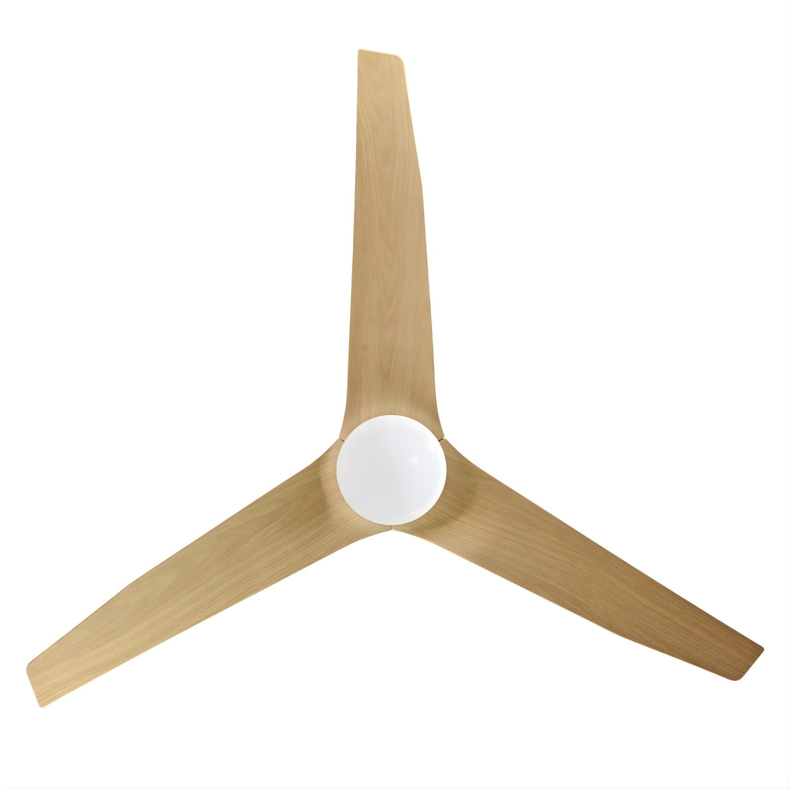 Blades Fanco Infinity-iD 64'' (163cm) DC Ceiling Fan with LED Light - White and Beechwood KF8041/121B - The Blue Space