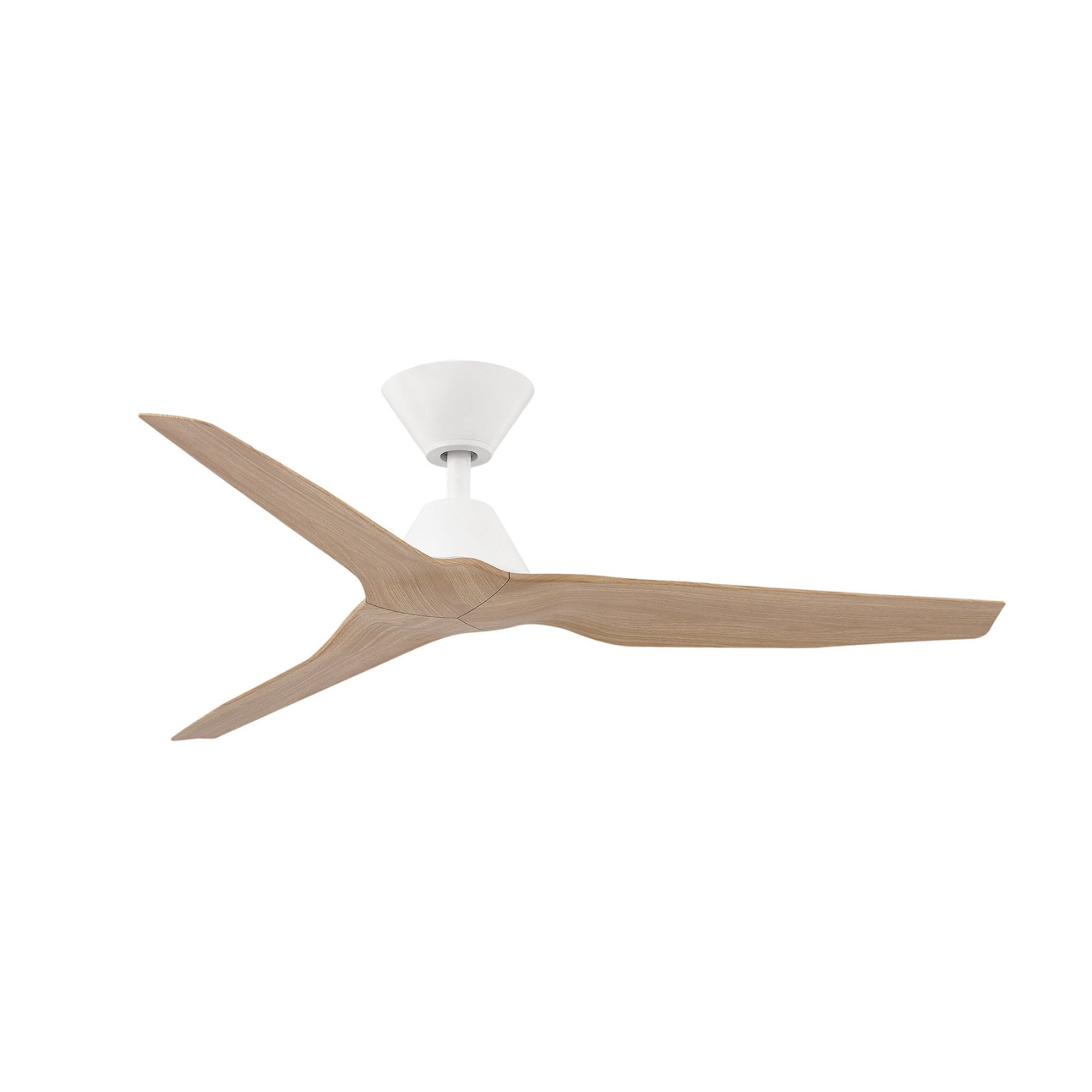 Fanco Infinity-iD v3 48'' (122cm) DC Ceiling Fan - White and Beechwood F8000/121C - The Blue Space