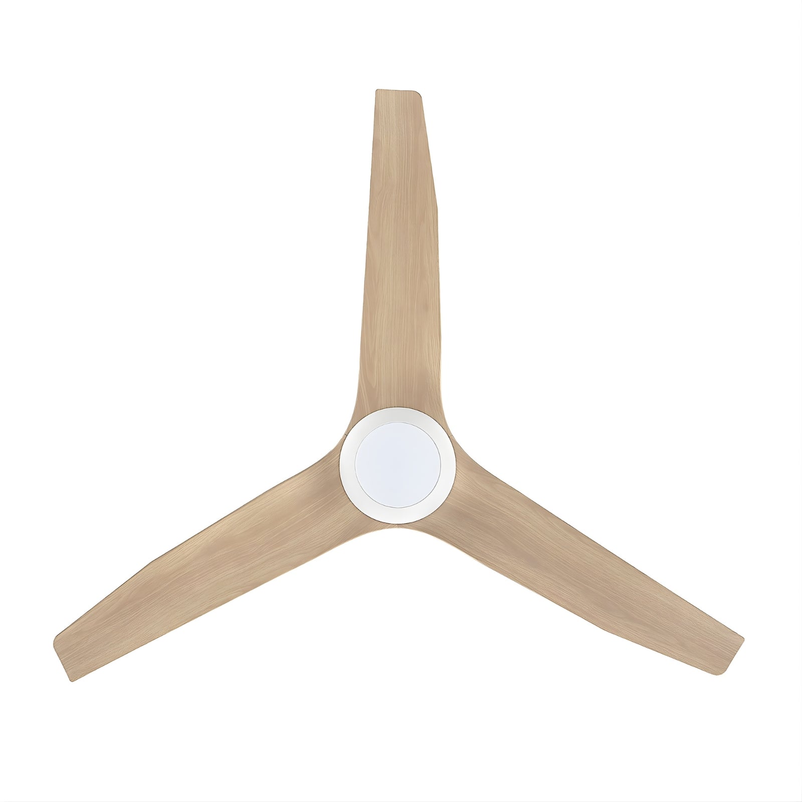 Blades Fanco Infinity-iD v3 48'' (122cm) DC Ceiling Fan with LED Light White and Beechwood F8001/121C - The Blue Space