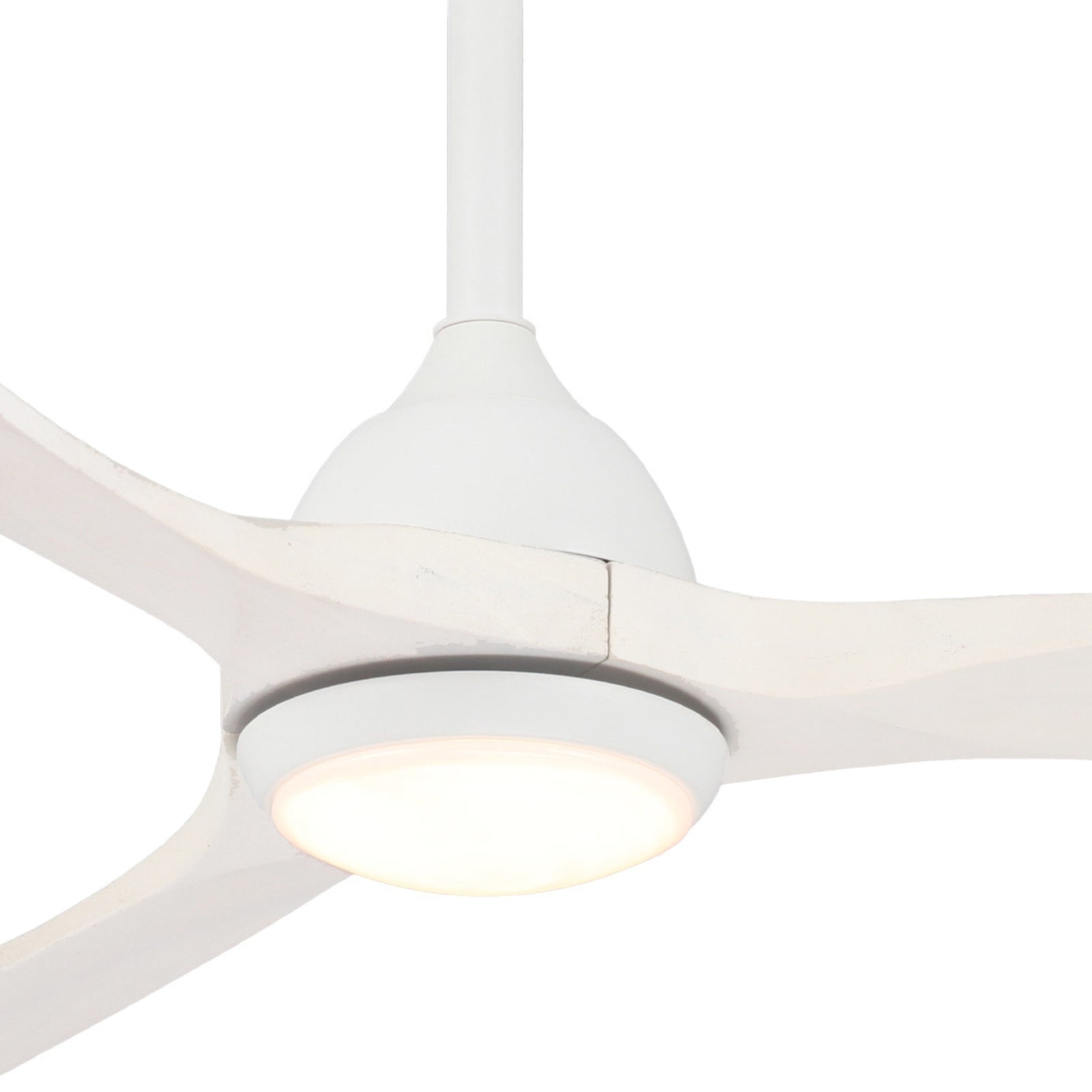 Details View Fanco Sanctuary 52'' (132cm) DC Ceiling Fan with LED Light - White and Whitewash F6001/120A - The Blue Space