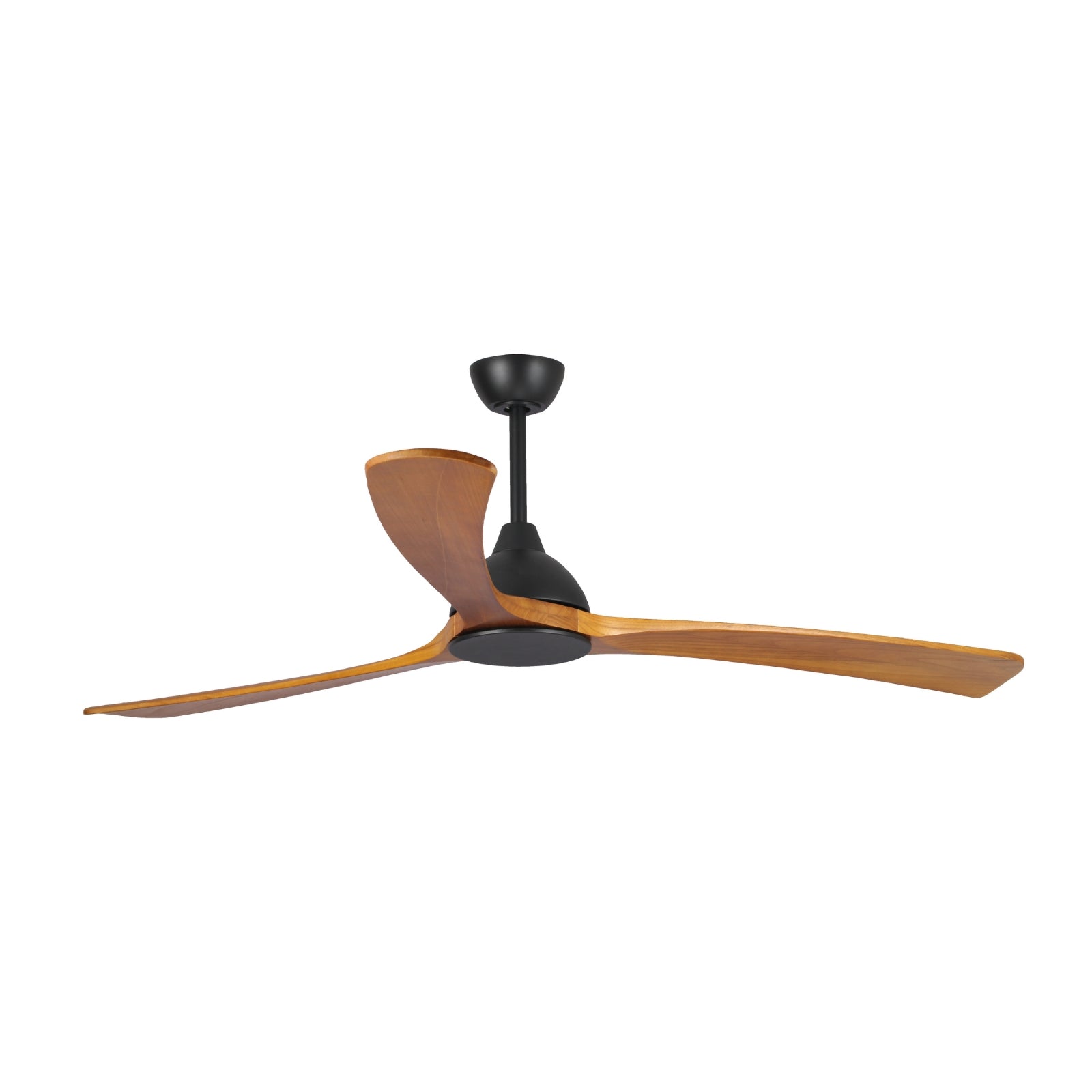 Fanco Sanctuary 70'' (178cm) DC Ceiling Fan - Black and Teak KF6010/218A - The Blue Space