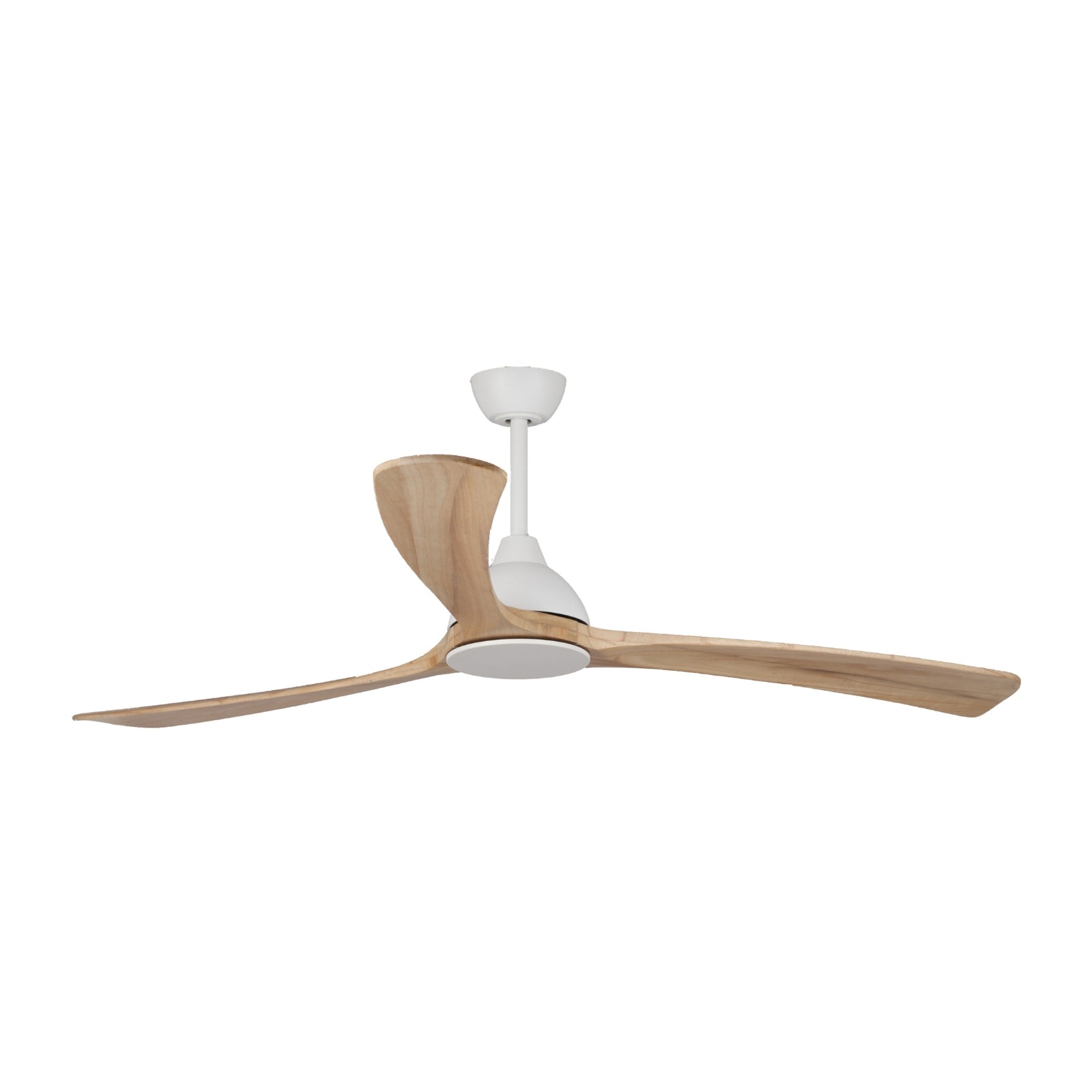 Fanco Sanctuary 70'' (178cm) DC Ceiling Fan - White and Natural KF6010/119A - The Blue Space