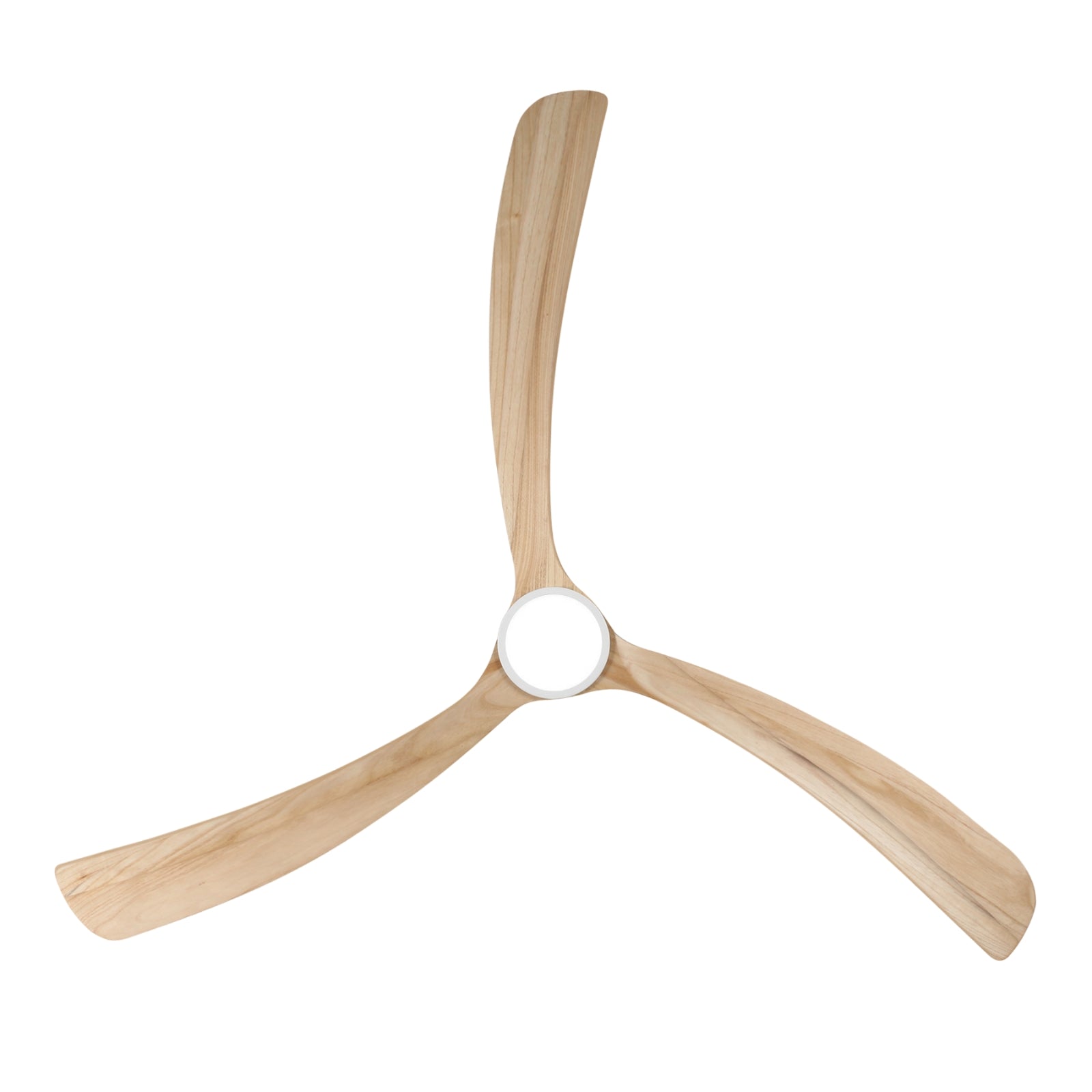 Blades Fanco Sanctuary 86'' (218cm) DC Ceiling Fan with LED Light - White and Natural KF6021/119A - The Blue Space