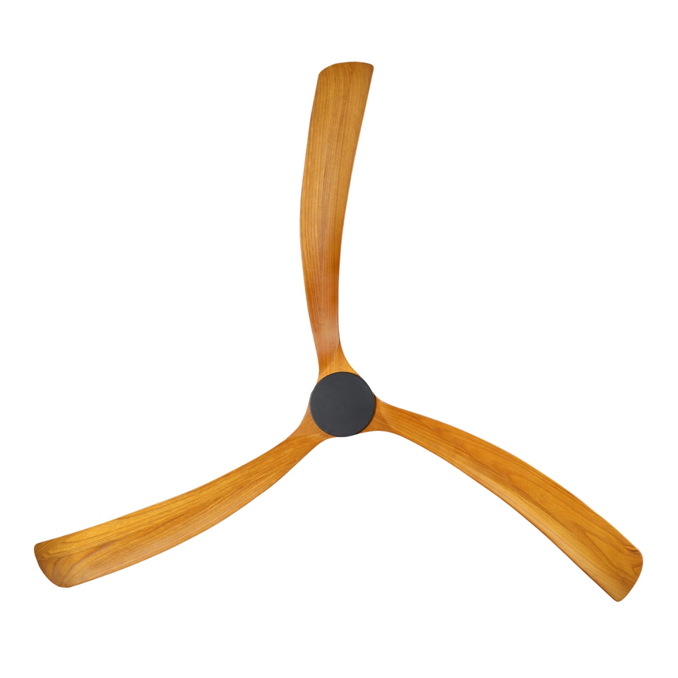 Fanco Sanctuary 92'' (234cm) DC Ceiling Fan - Black and Teak