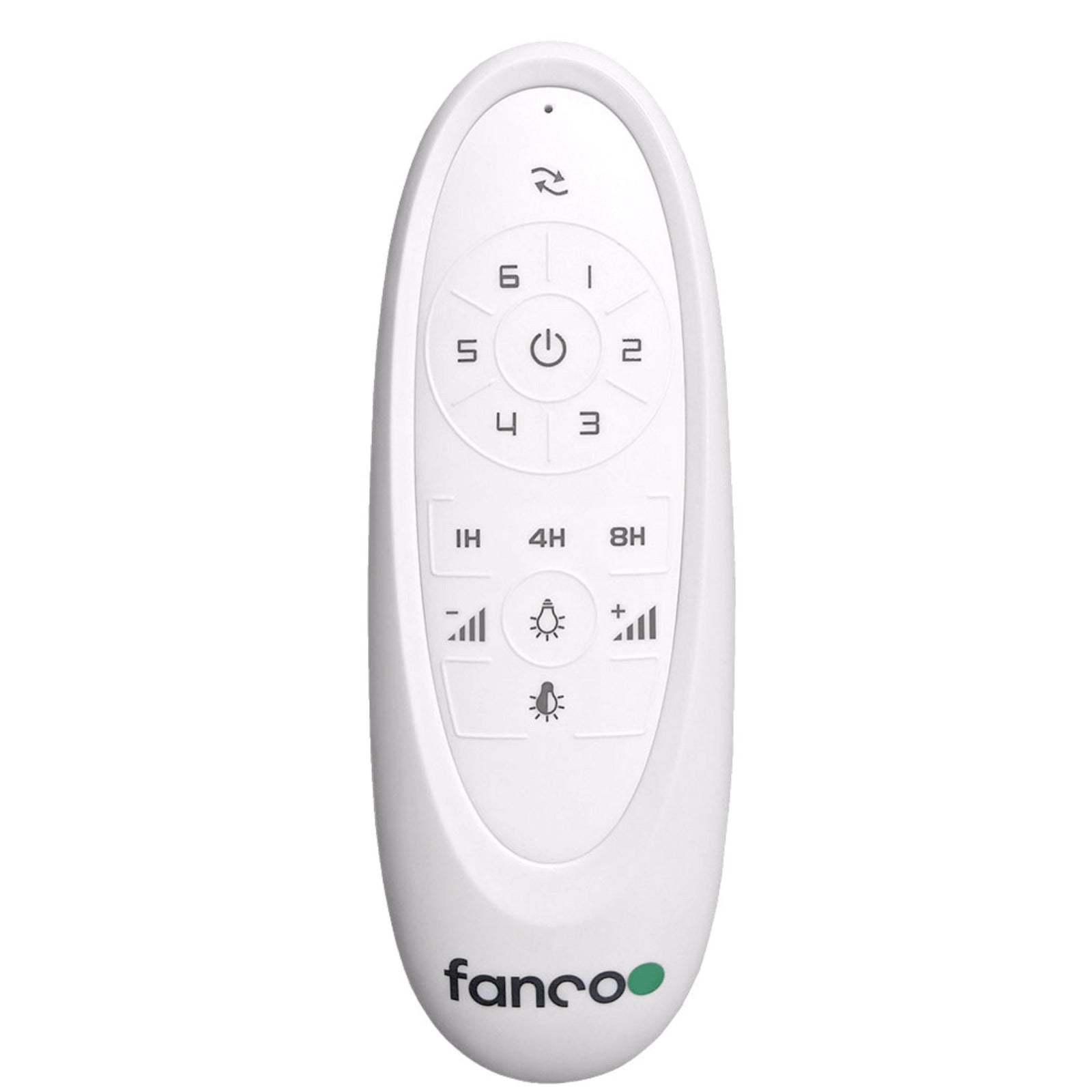 Remote Fanco Sanctuary 92'' (234cm) DC Ceiling Fan - White and Natural KF6030/119A - The Blue Space