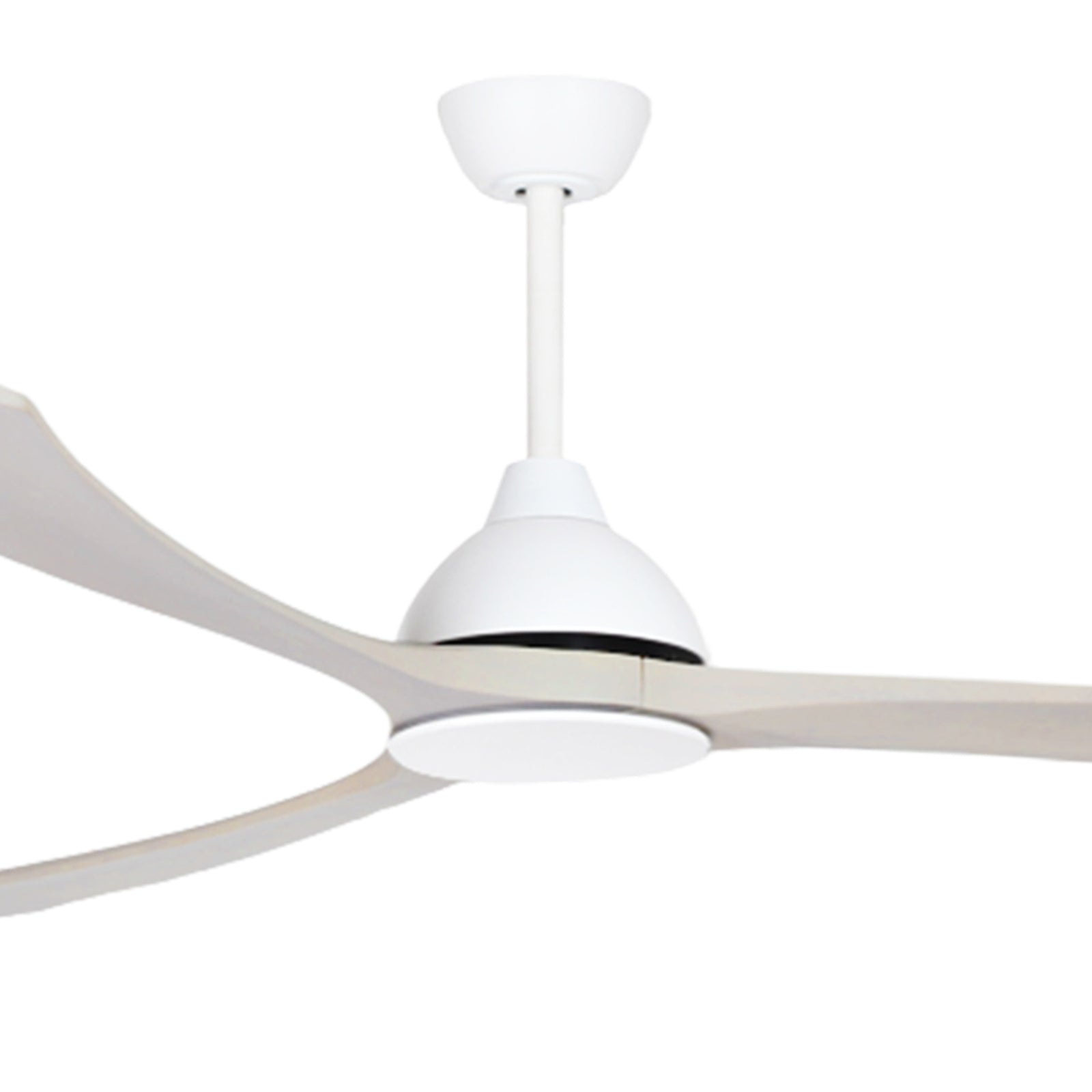 Details Fanco Sanctuary 92'' (234cm) DC Ceiling Fan - White and Whitewash KF6030/101A - The Blue Space