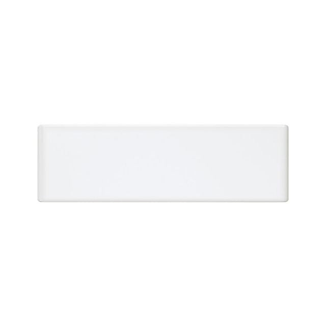 Back Fienza Charlton Butler Sink Double Reversible Fluted & Flat 835mm Fire Clay Gloss White 68702 - The Blue Space
