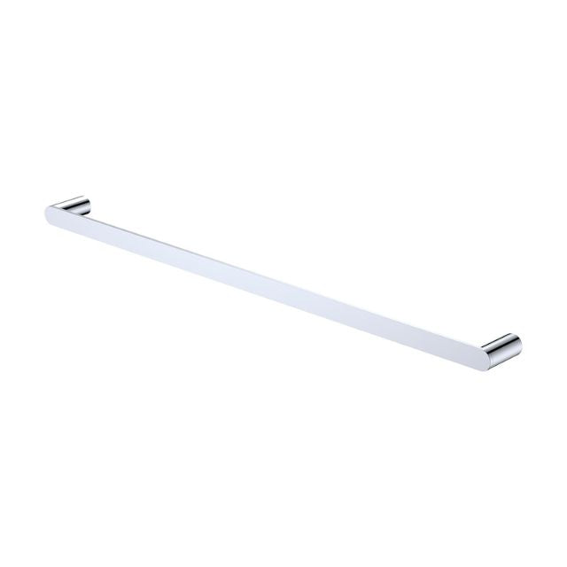 Fienza Empire Slim Single Towel Rail 800mm Chrome