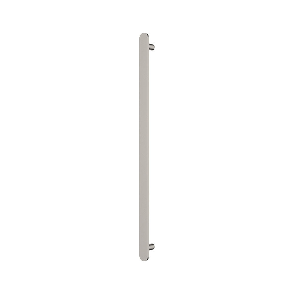 Fienza Empire Slim Vertical Heated Towel Rail 60 x 900mm Brushed Nickel 889900BN - The Blue Space