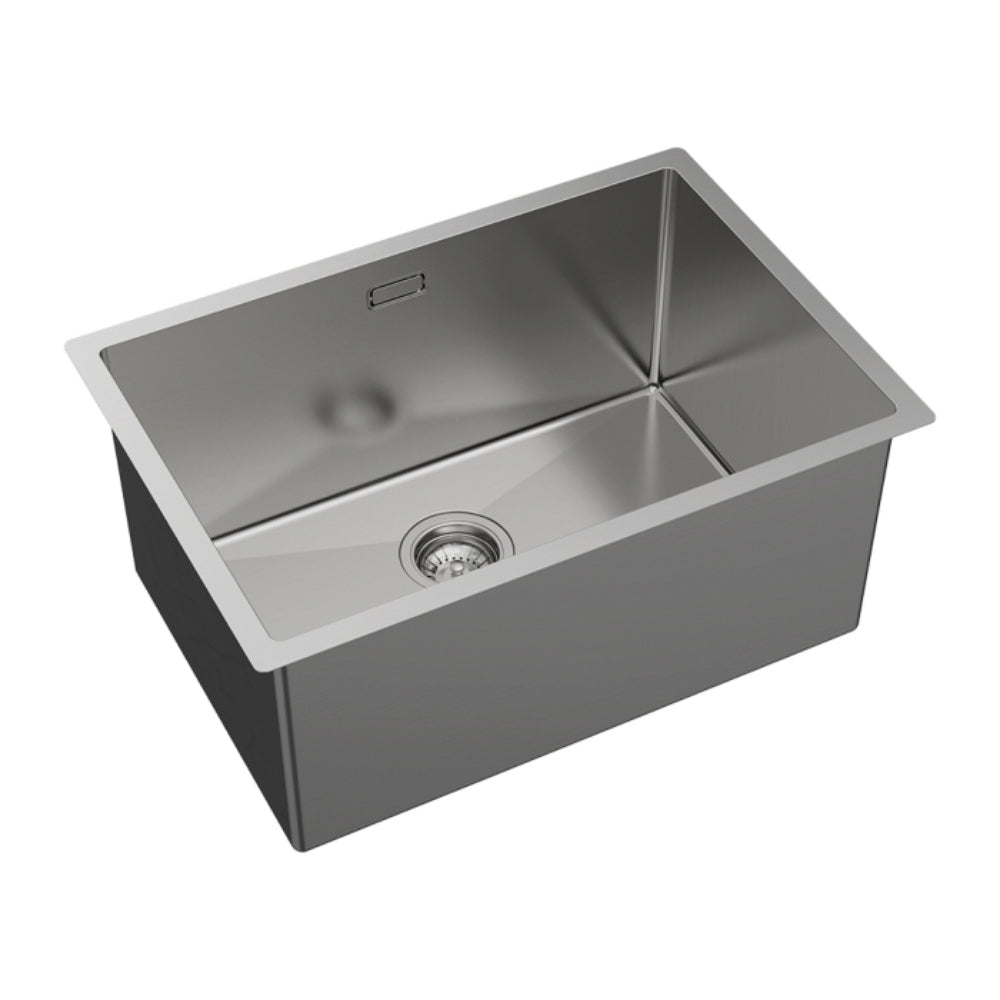 Angle Fienza Hana 70L Laundry Sink with Overflow 68505 - The Blue Space