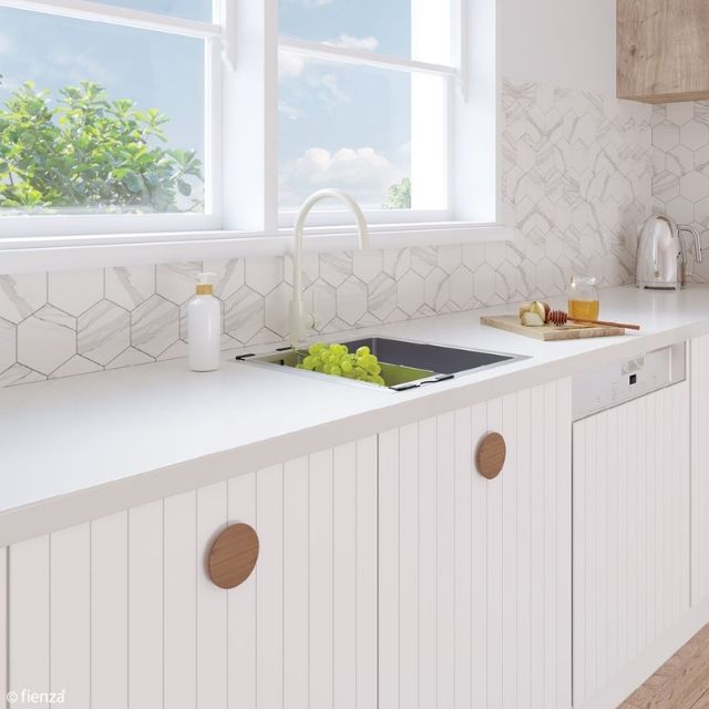 Lifestyle 1 Fienza Hana Sink Colander Tray Stainless Steel 160X450X50mm A20 - The Blue Space