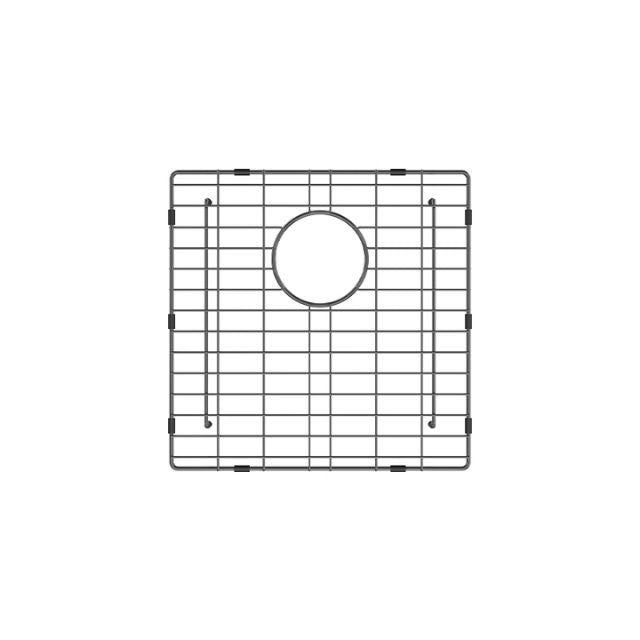 Fienza Hana Sink Protector 27L Carbon Metal 330X390X5mm A24CM - The Blue Space